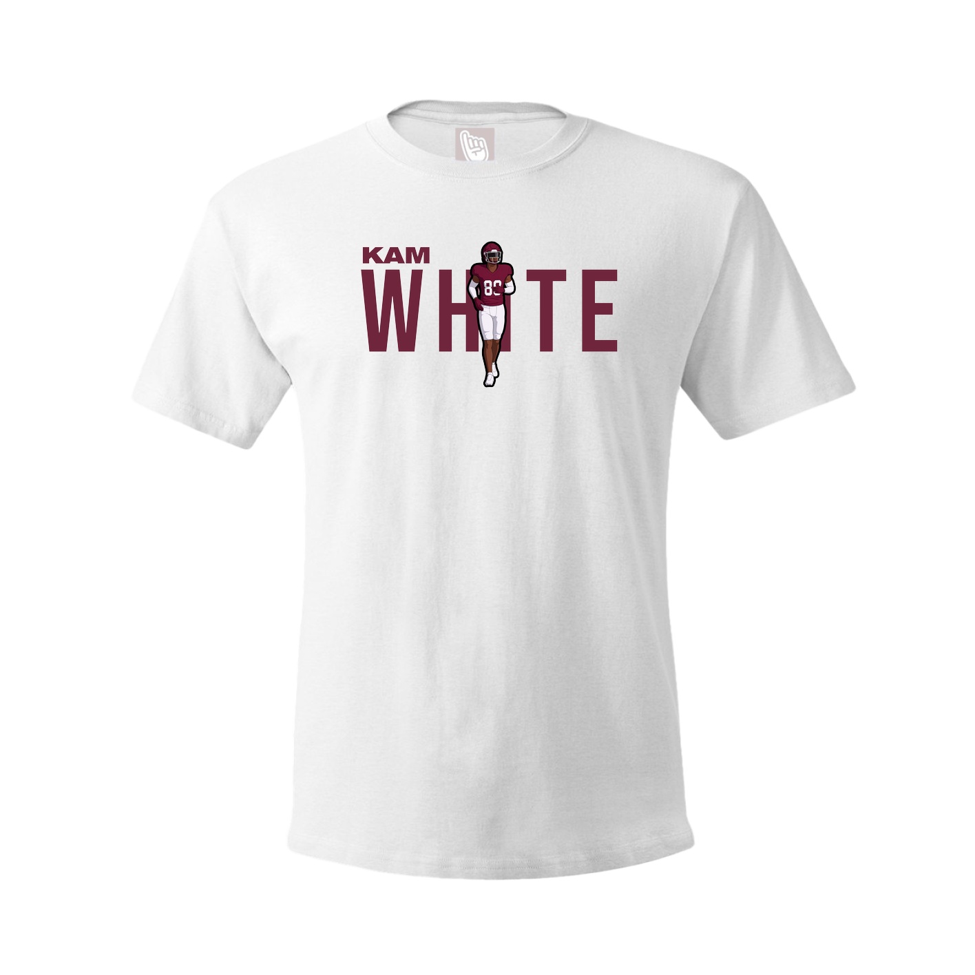 Youth Tee — Player Name in White