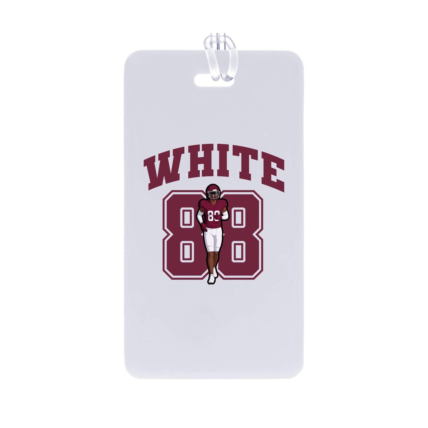 Bag Tag — Number in Classic