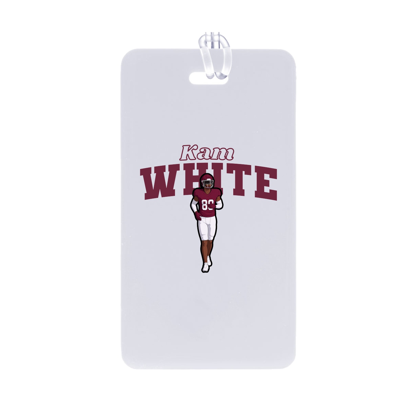 Bag Tag — Name Arch in Classic