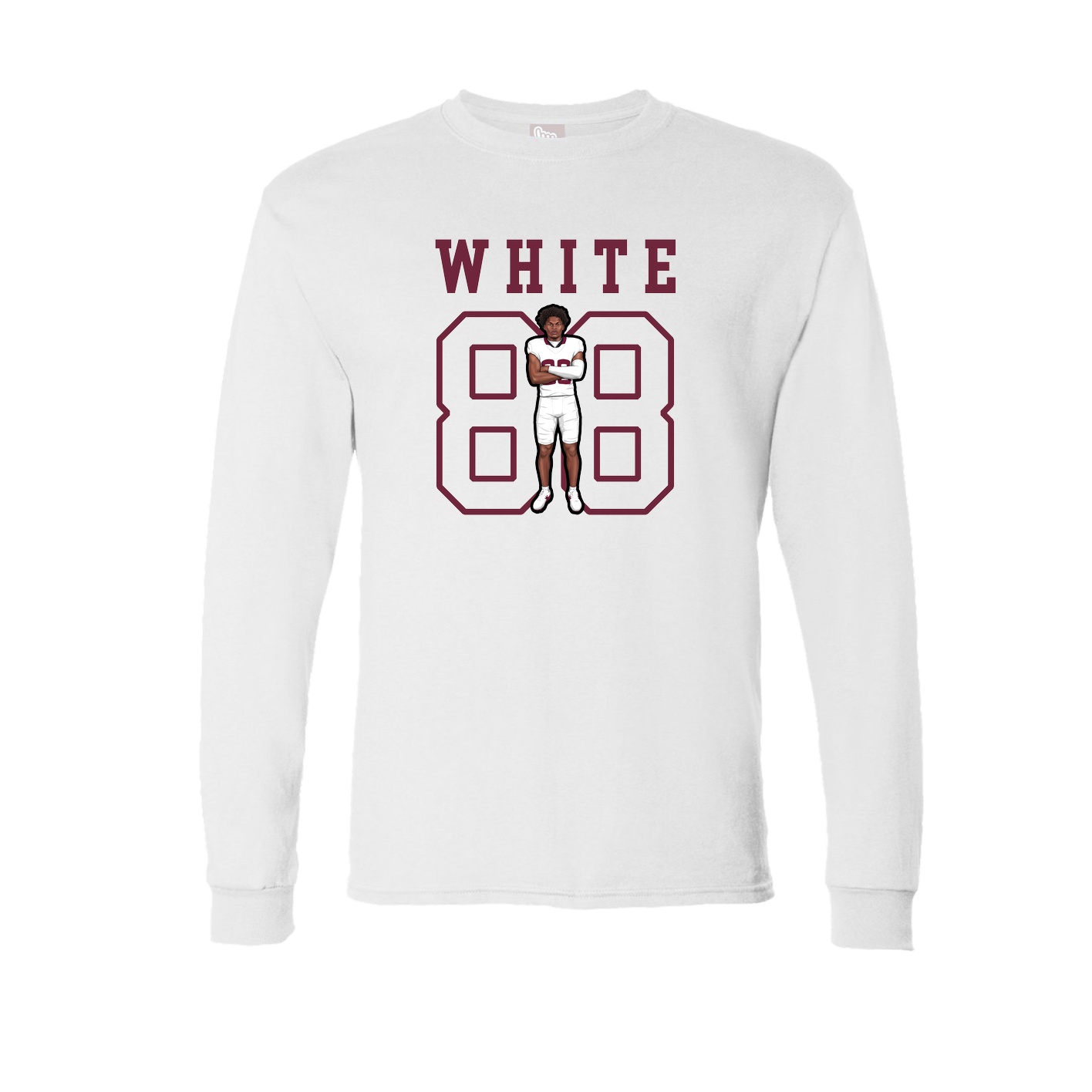 Long Sleeve Tee — Shirsey in White