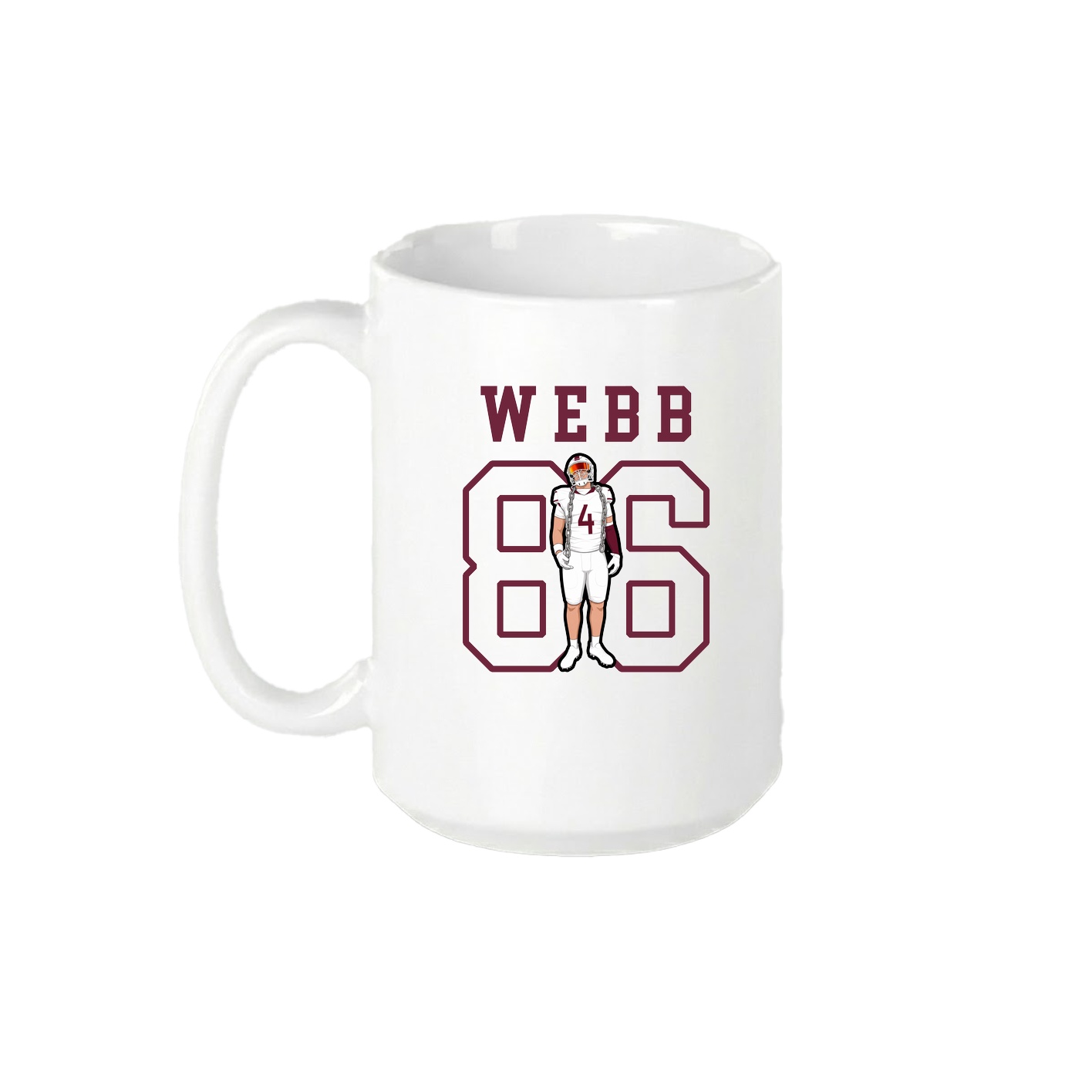 15oz Coffee Mug — Shirsey in White