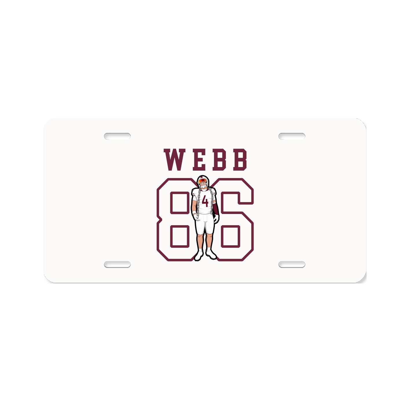 License Plate — Shirsey in Classic