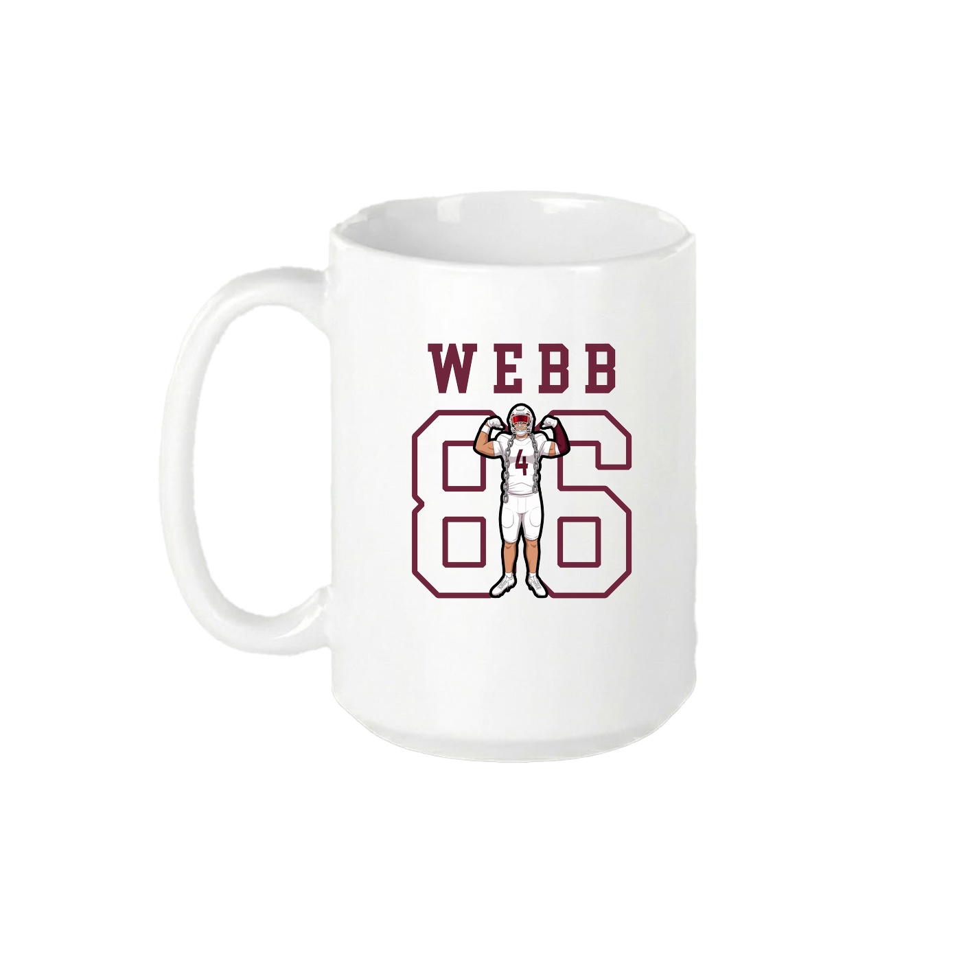 15oz Coffee Mug — Shirsey in White