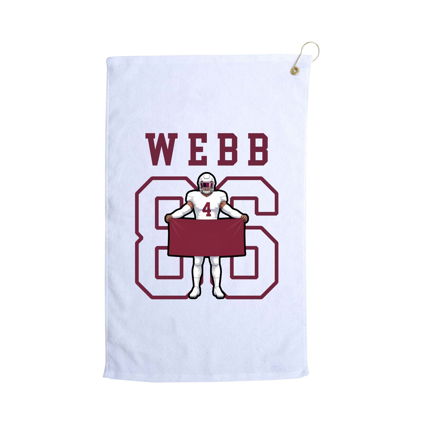 Golf Towel — Shirsey in White
