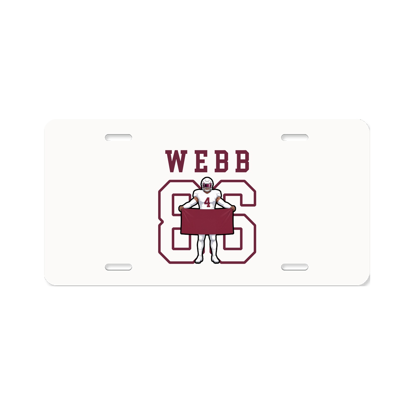 License Plate — Shirsey in Classic