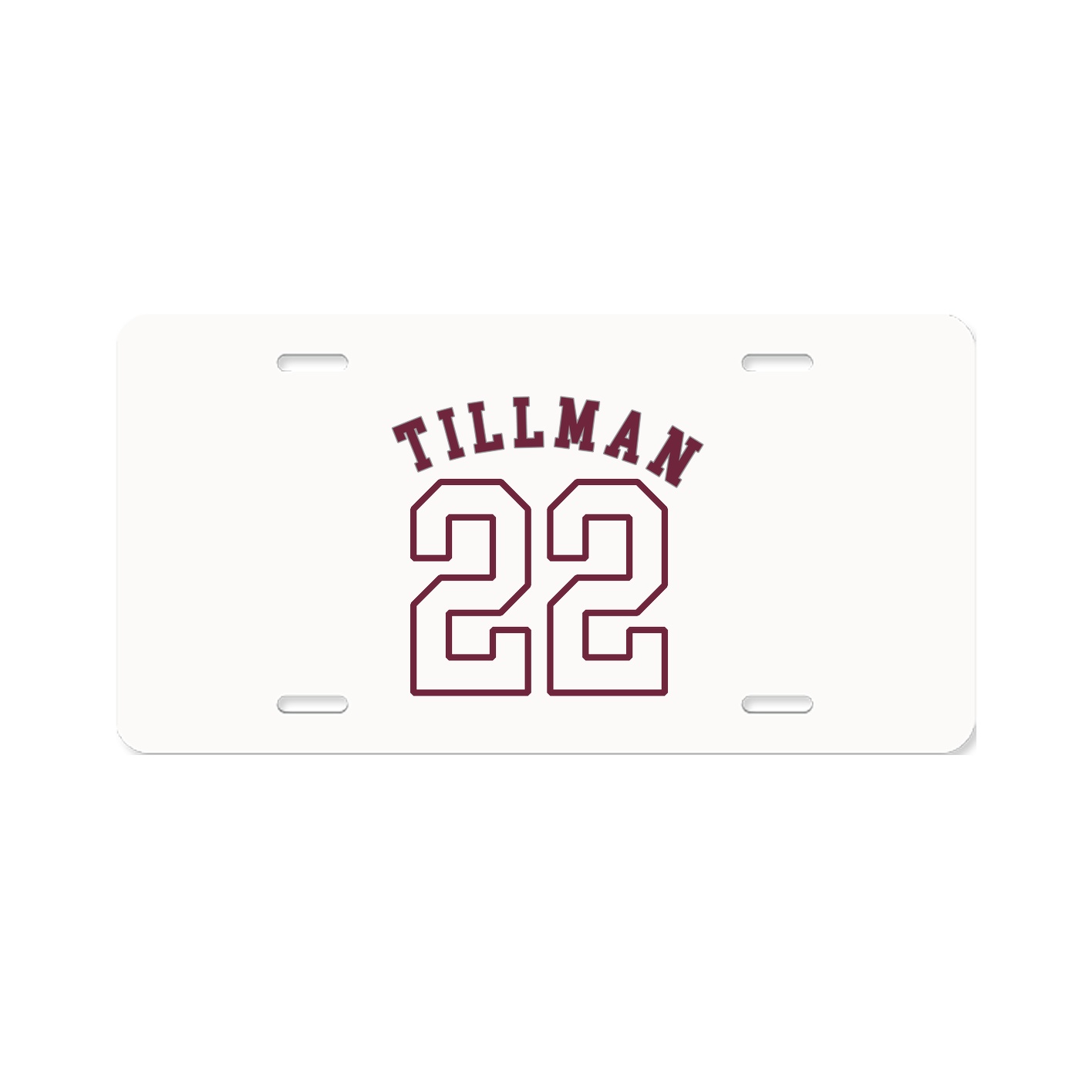 License Plate — Shirsey Arch in Classic