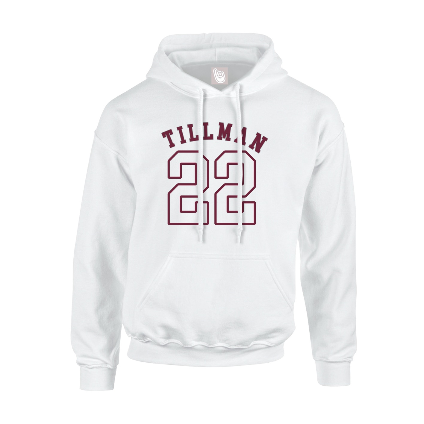 Hoodie — Shirsey Arch in White