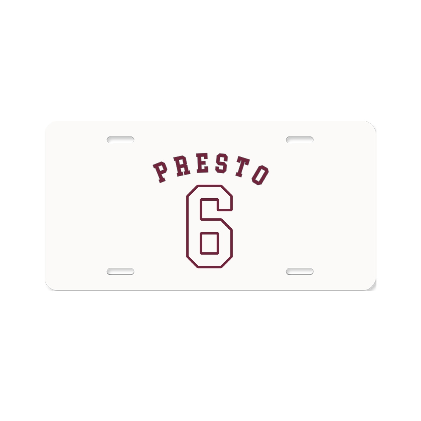 License Plate — Shirsey Arch in Classic