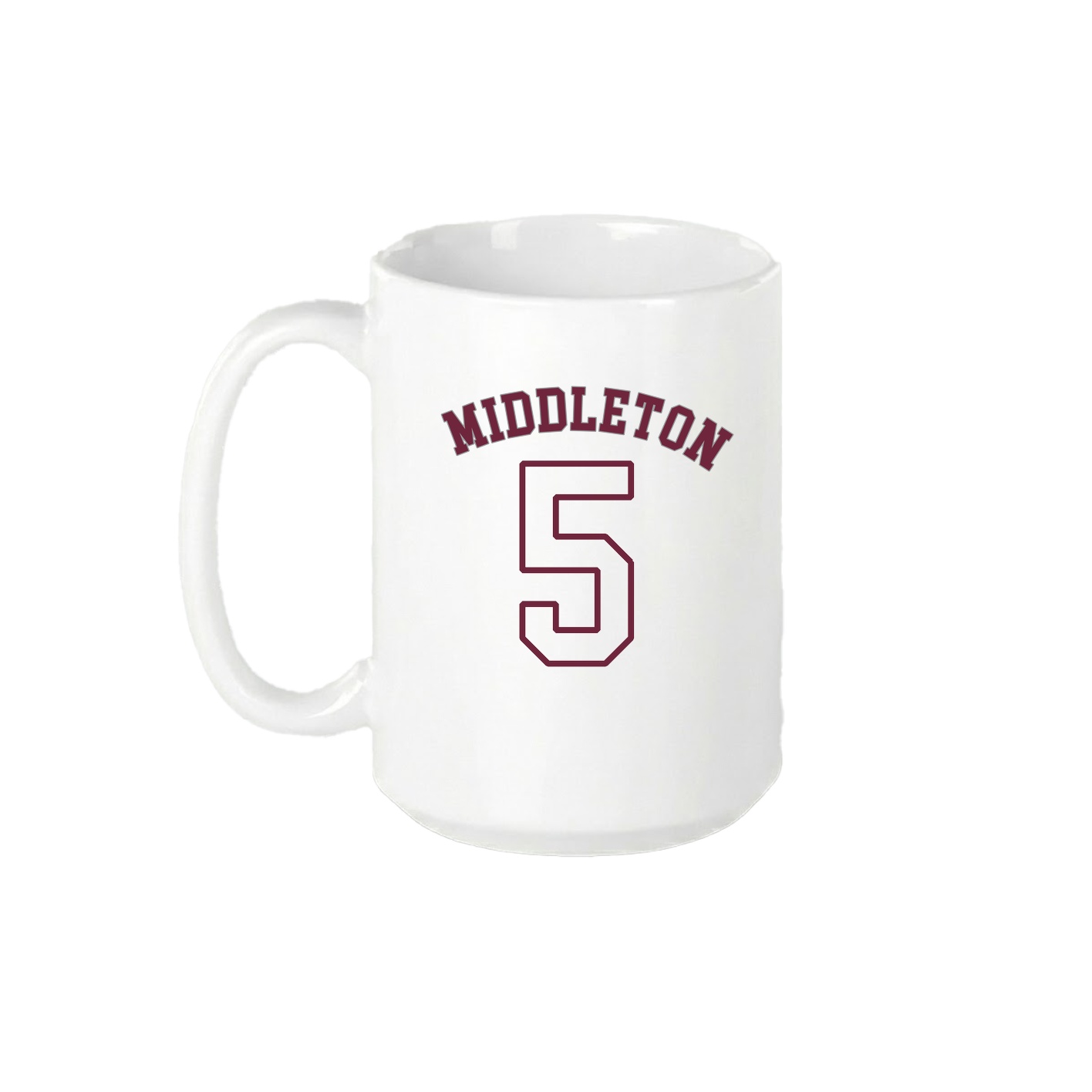15oz Coffee Mug — Shirsey Arch in White
