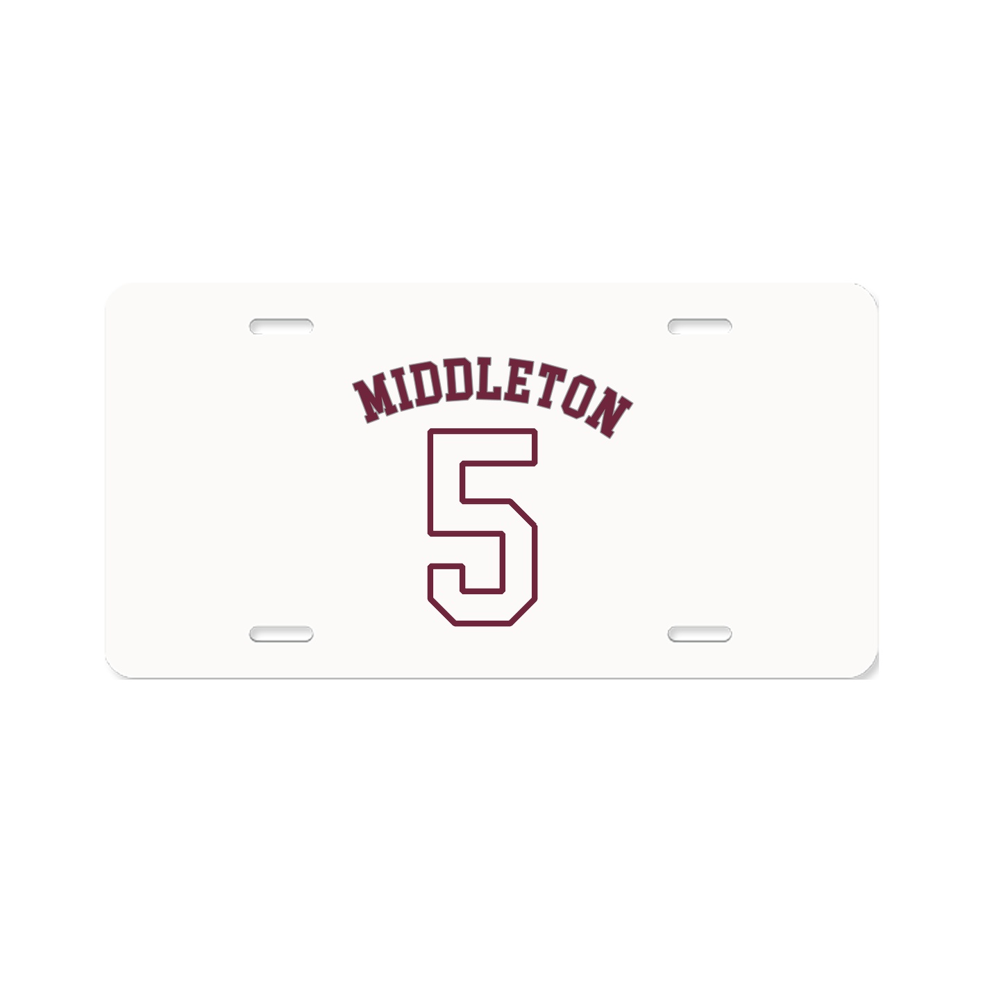 License Plate — Shirsey Arch in Classic