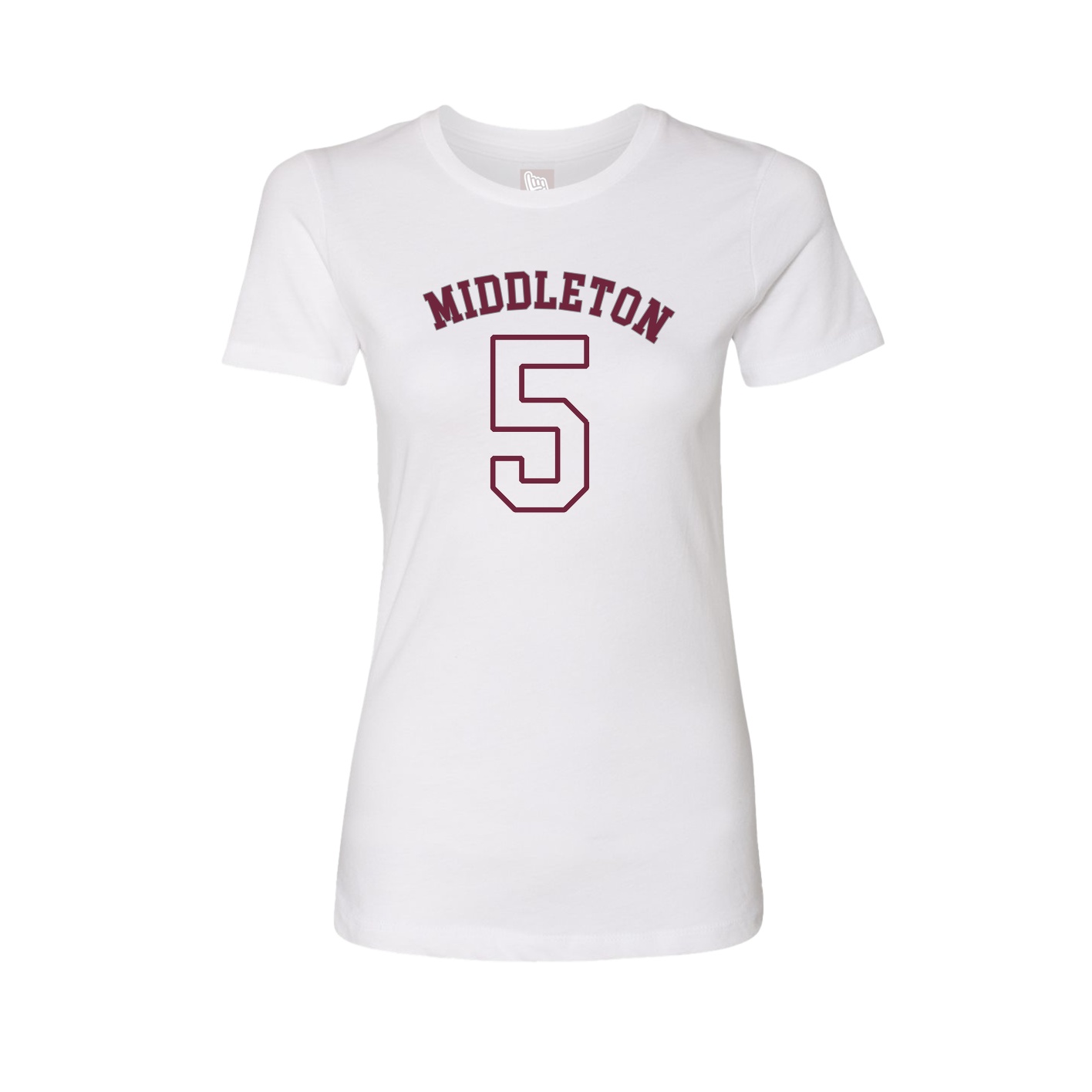 Womens Tee — Shirsey Arch in White