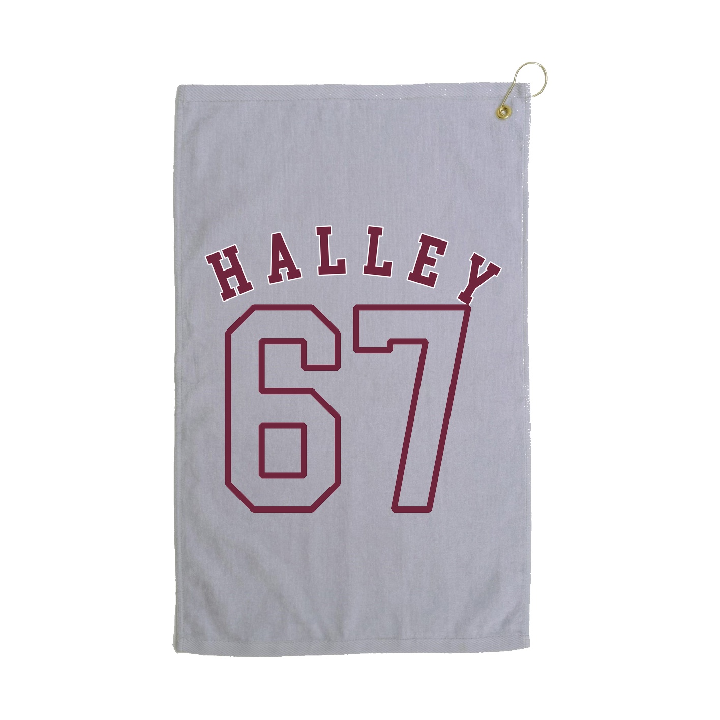 Golf Towel — Shirsey Arch in Grey