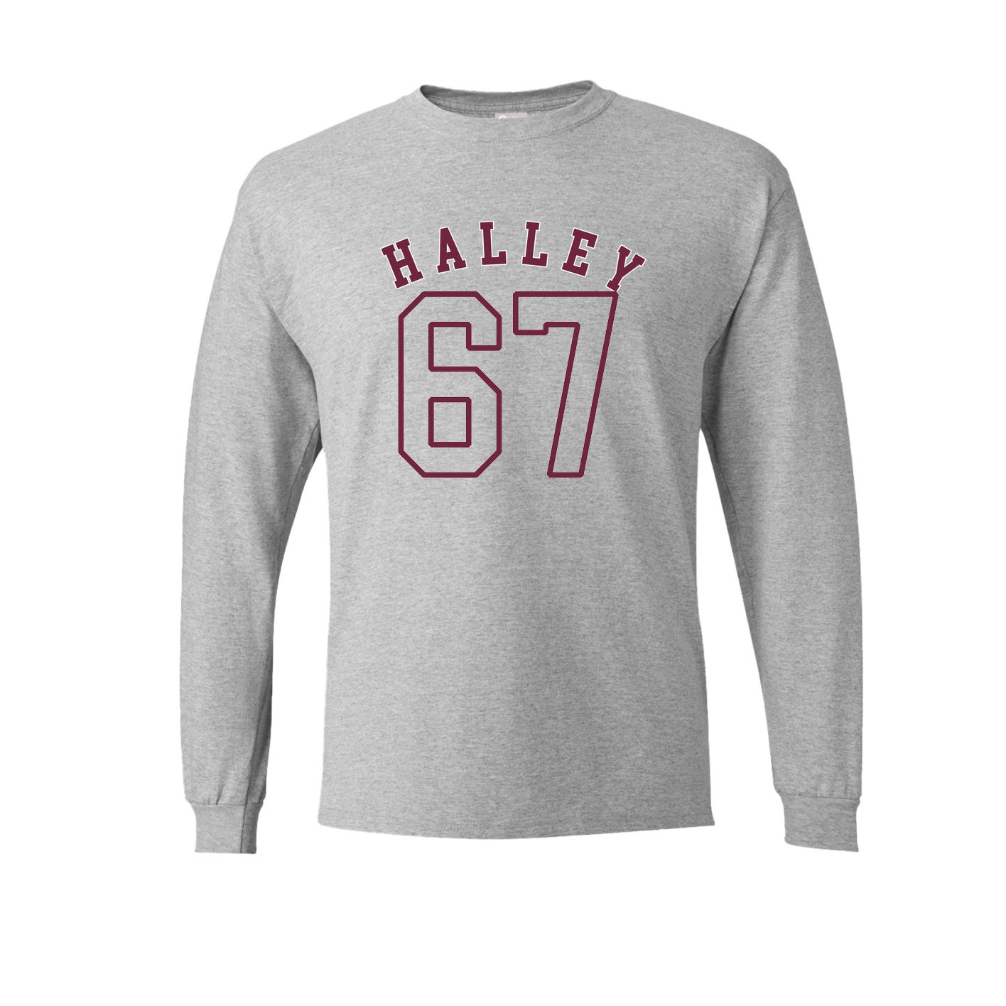 Long Sleeve Tee — Shirsey Arch in Grey