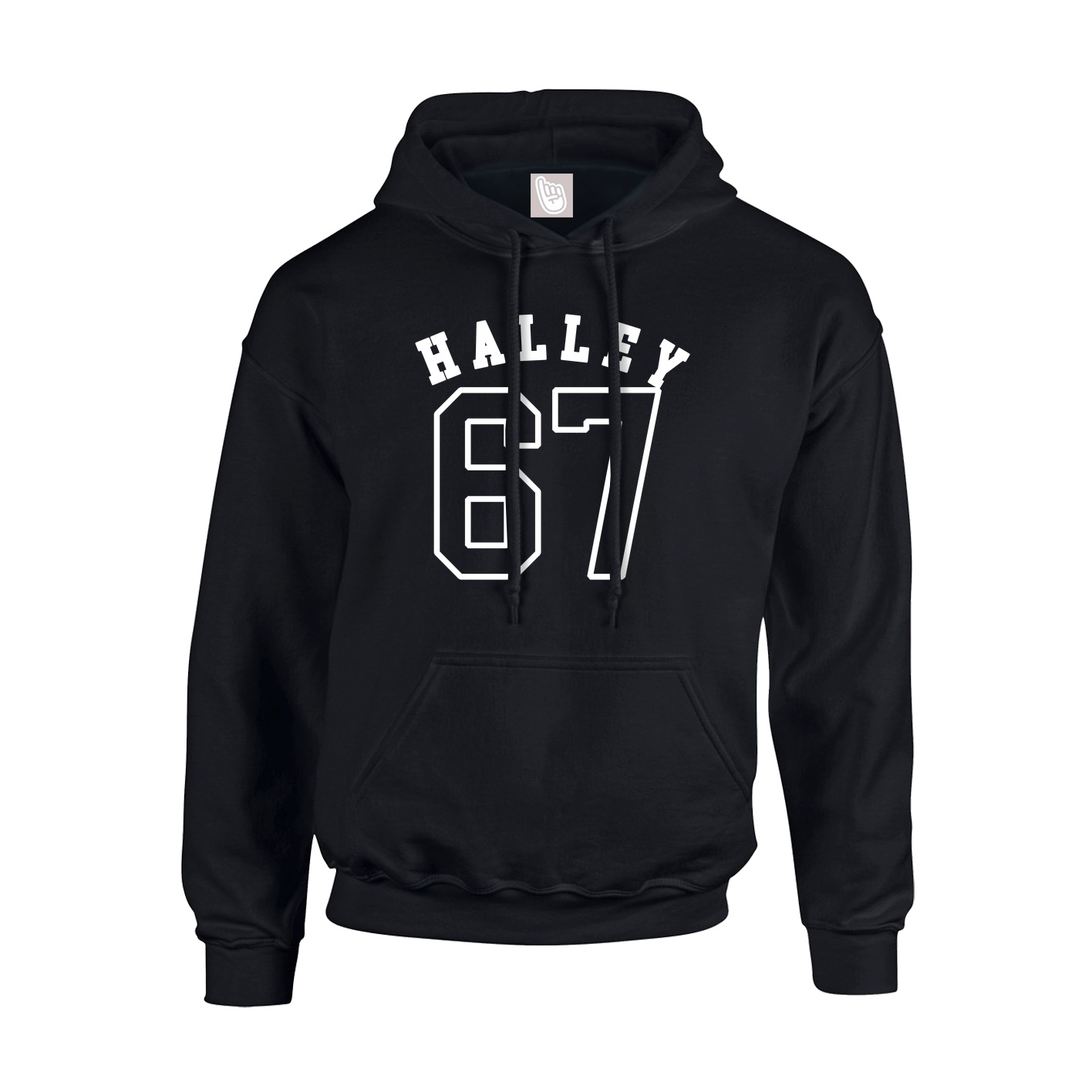 Youth Hoodie — Shirsey Arch in Black