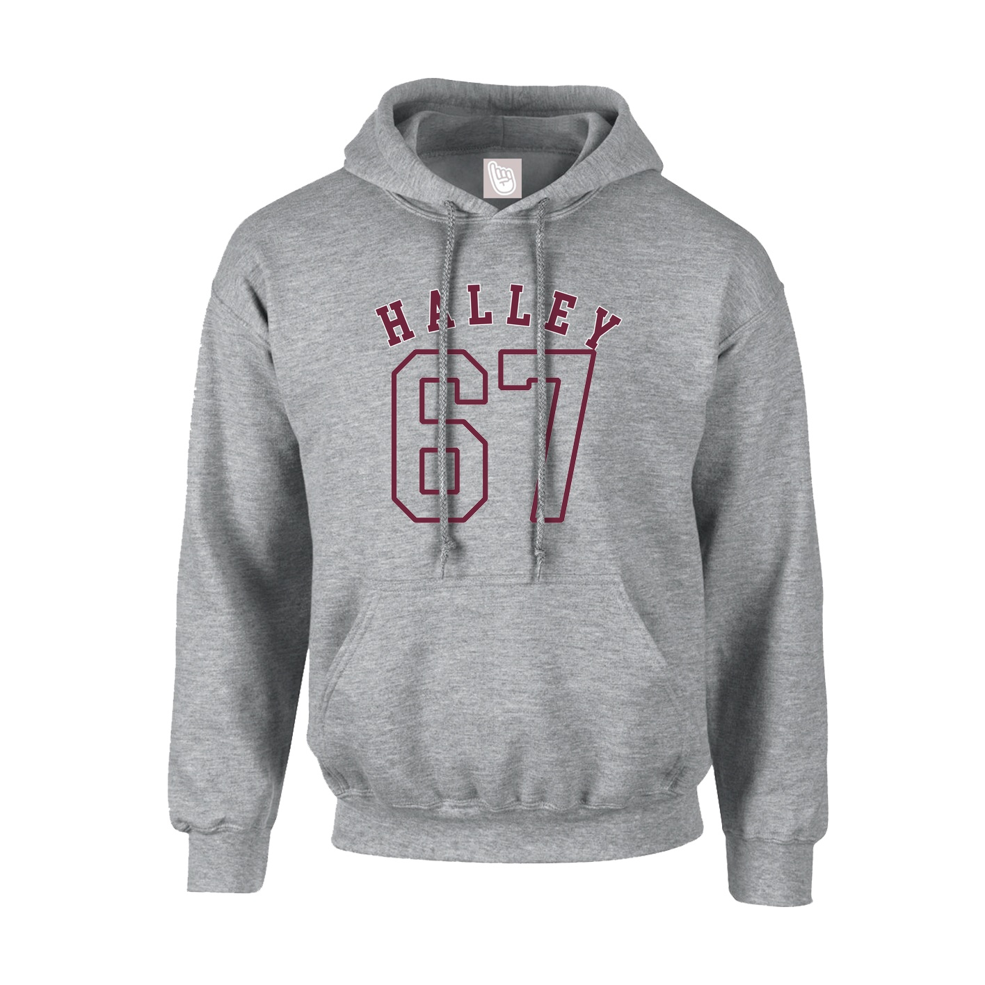 Youth Hoodie — Shirsey Arch in Grey