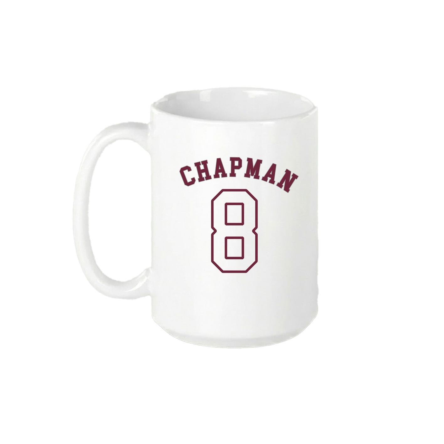 15oz Coffee Mug — Shirsey Arch in White