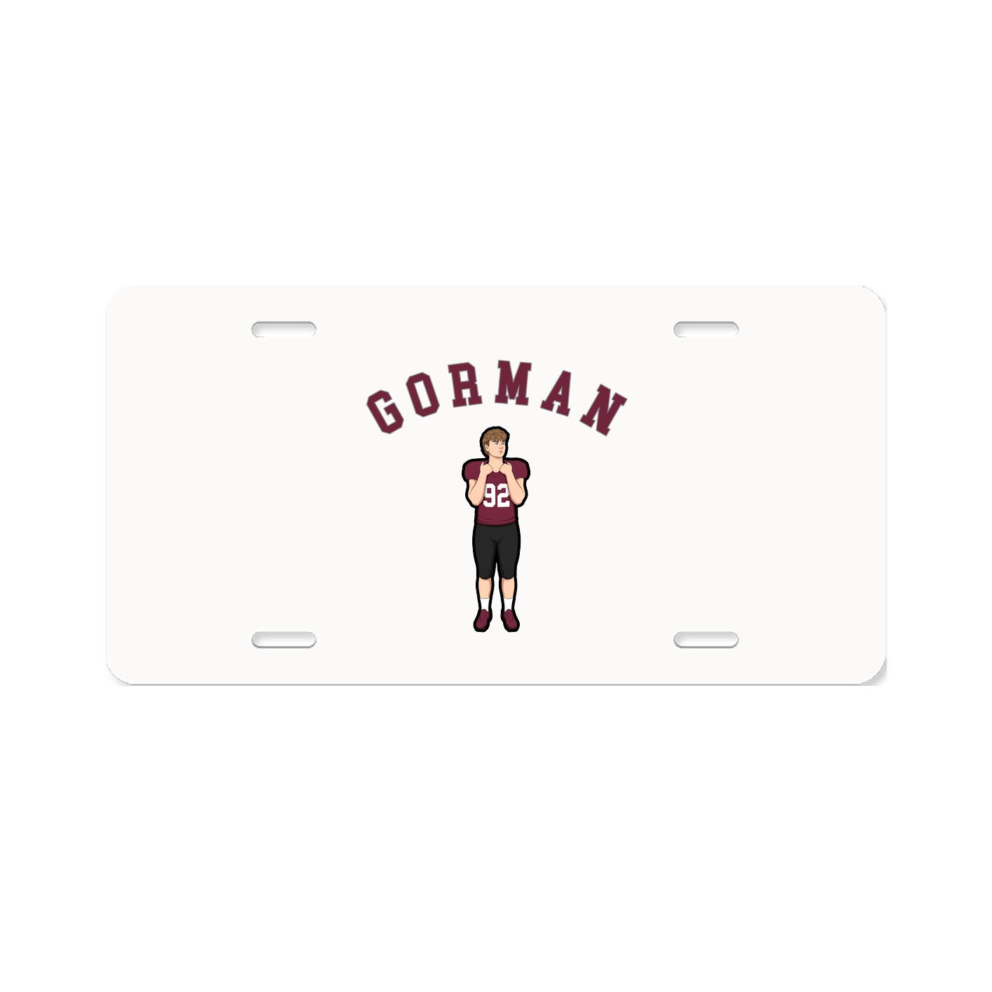 License Plate — Shirsey Arch in Classic