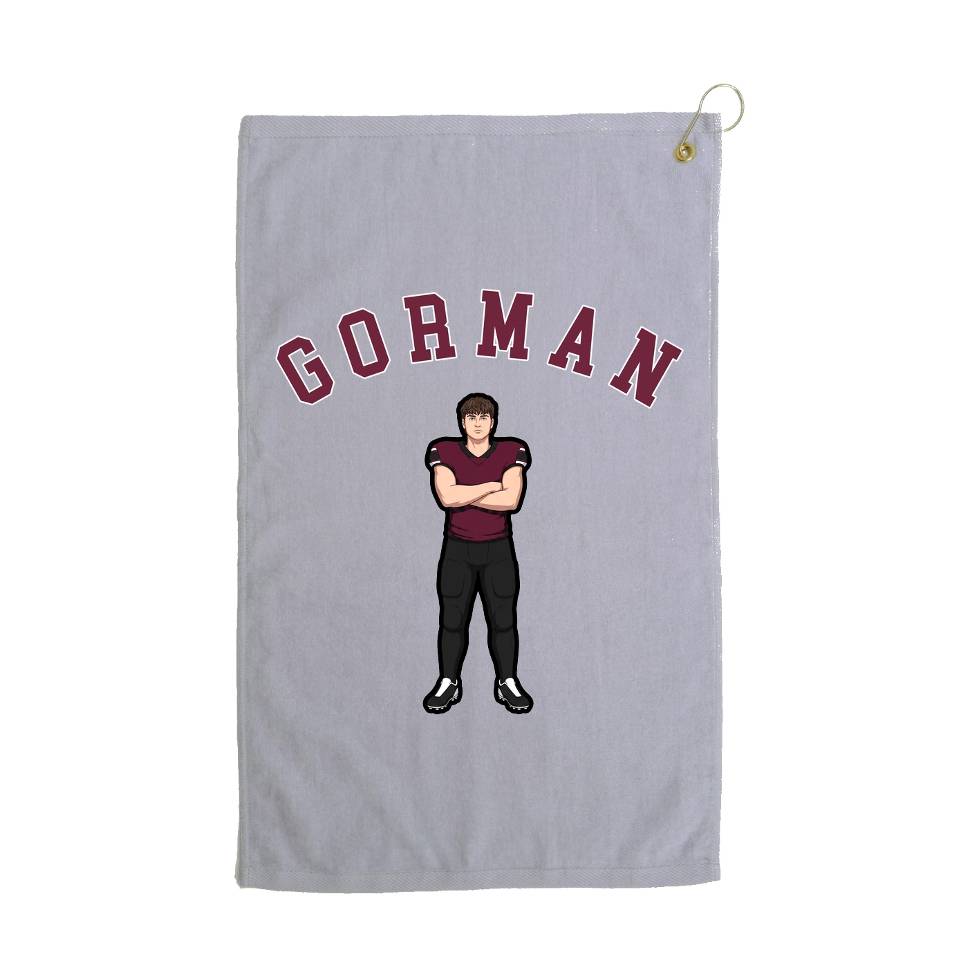 Golf Towel — Shirsey Arch in Grey