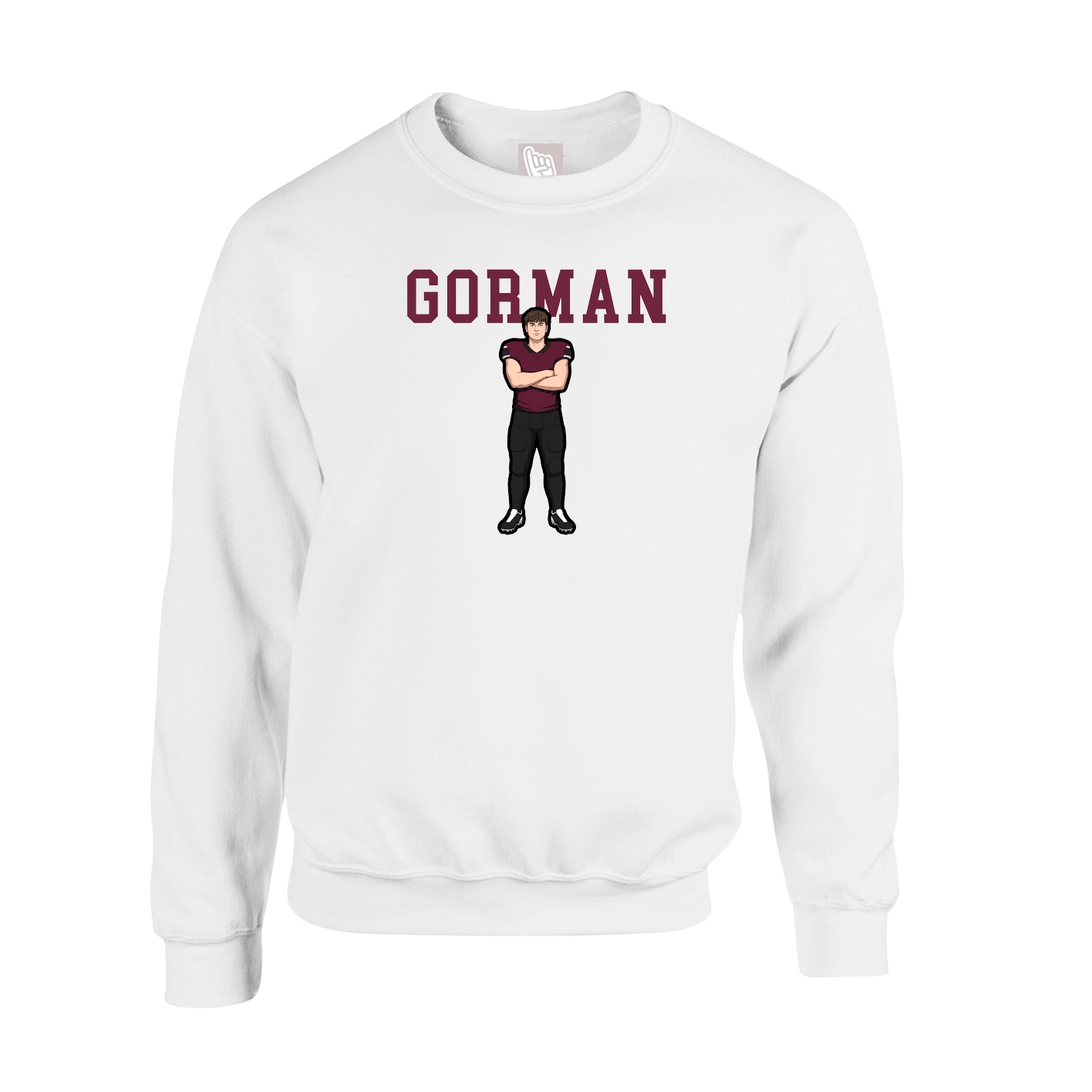 Fleece Crew — Shirsey in White