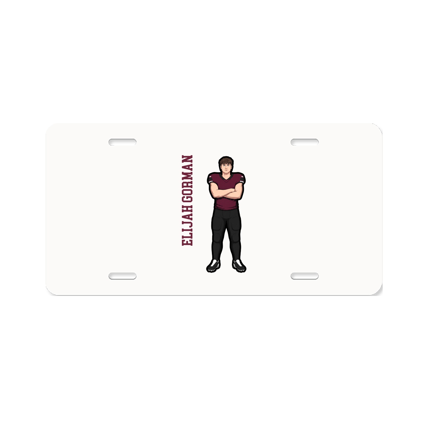 Aluminum License Plate
