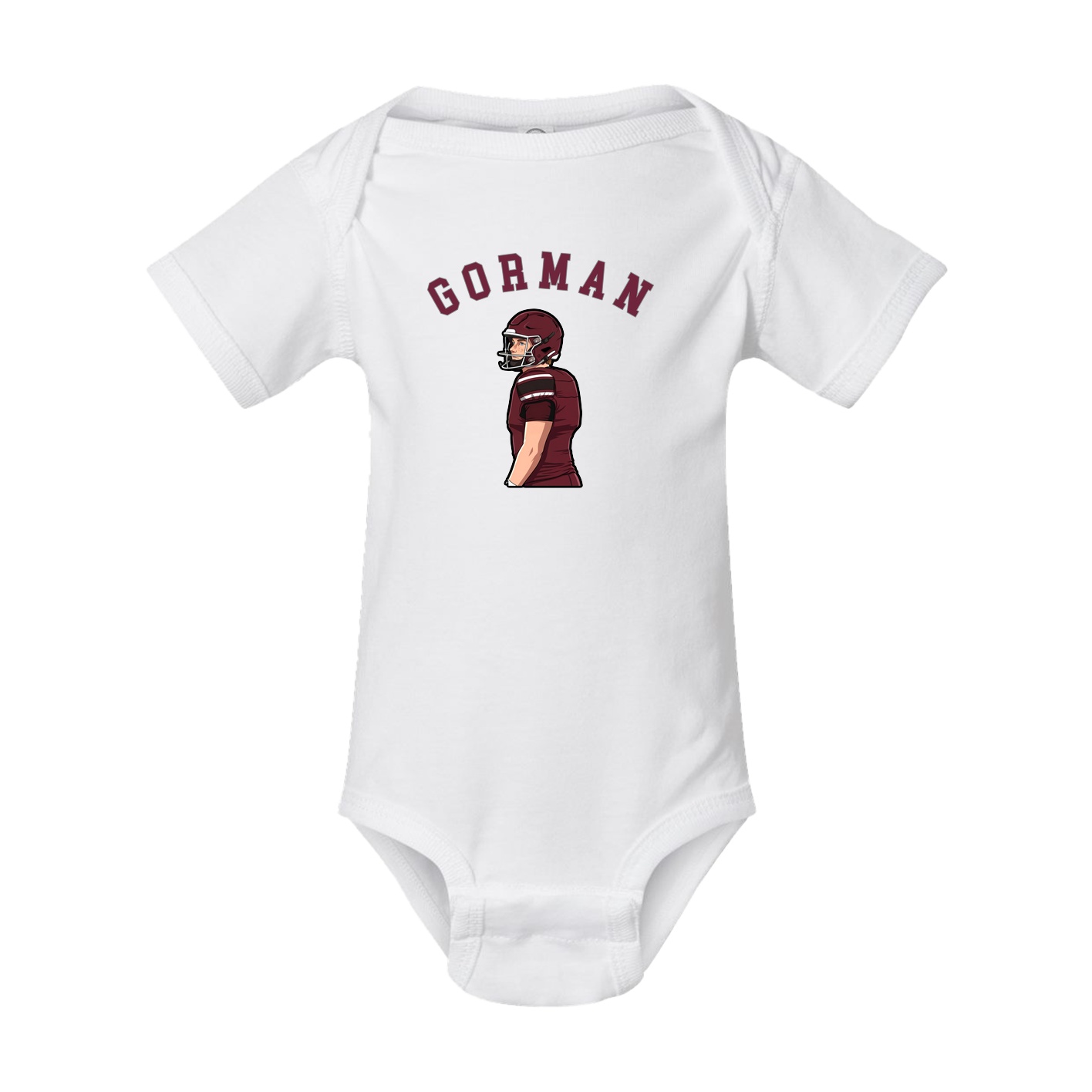 Baby Onesie — Shirsey Arch in White