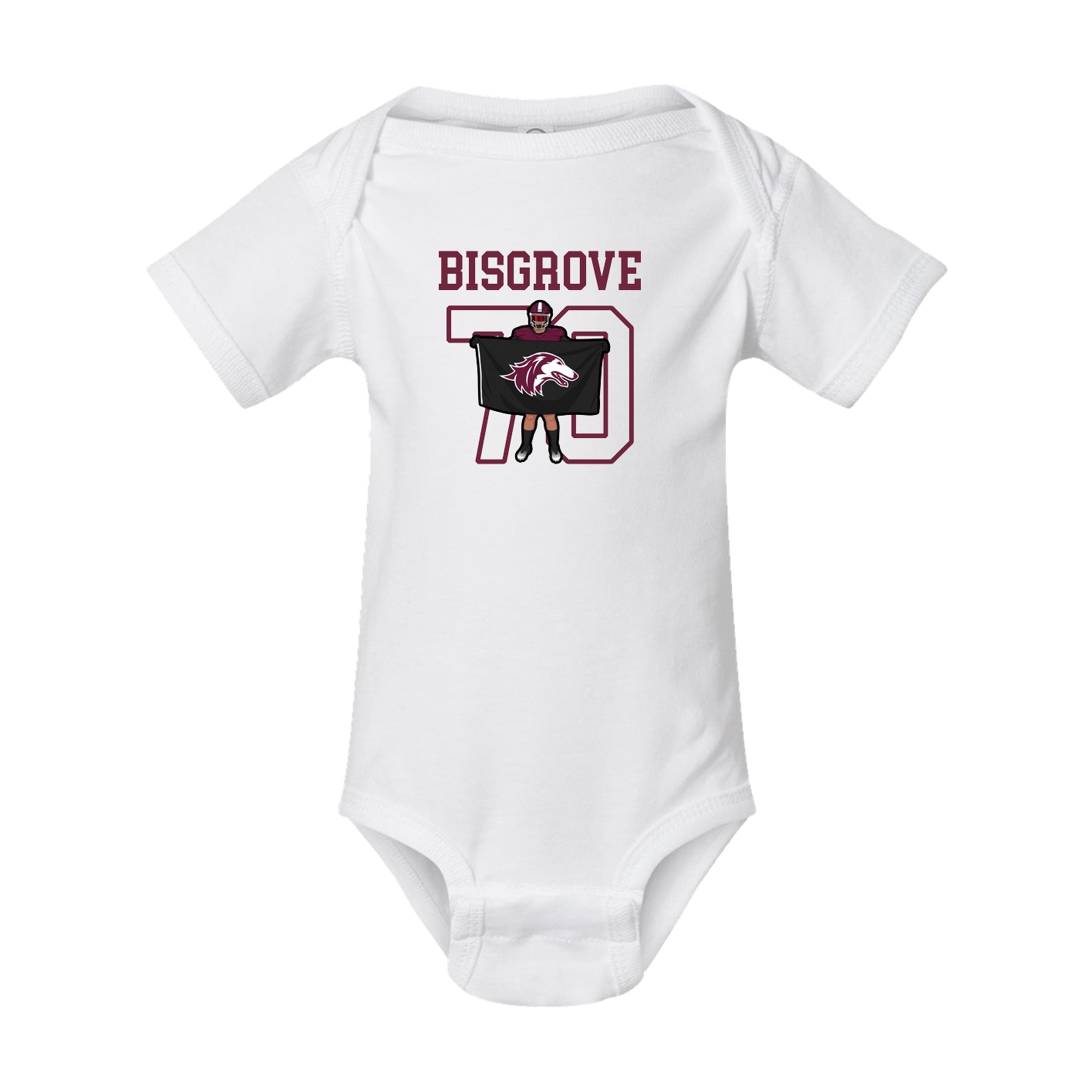 Baby Onesie — Shirsey in White