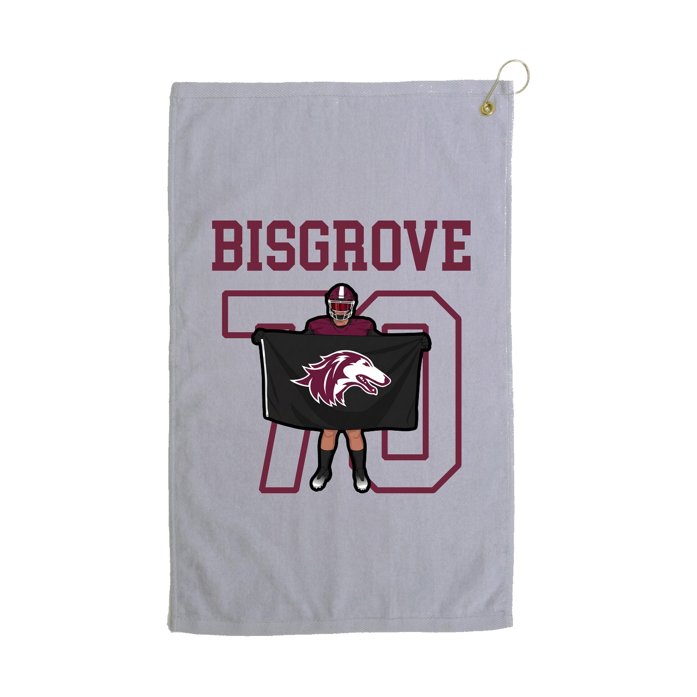 Golf Towel — Shirsey in Grey