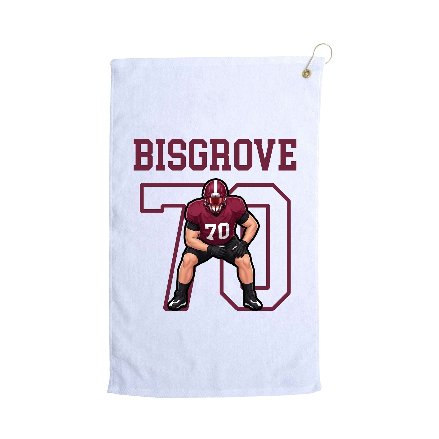 Golf Towel — Shirsey in White