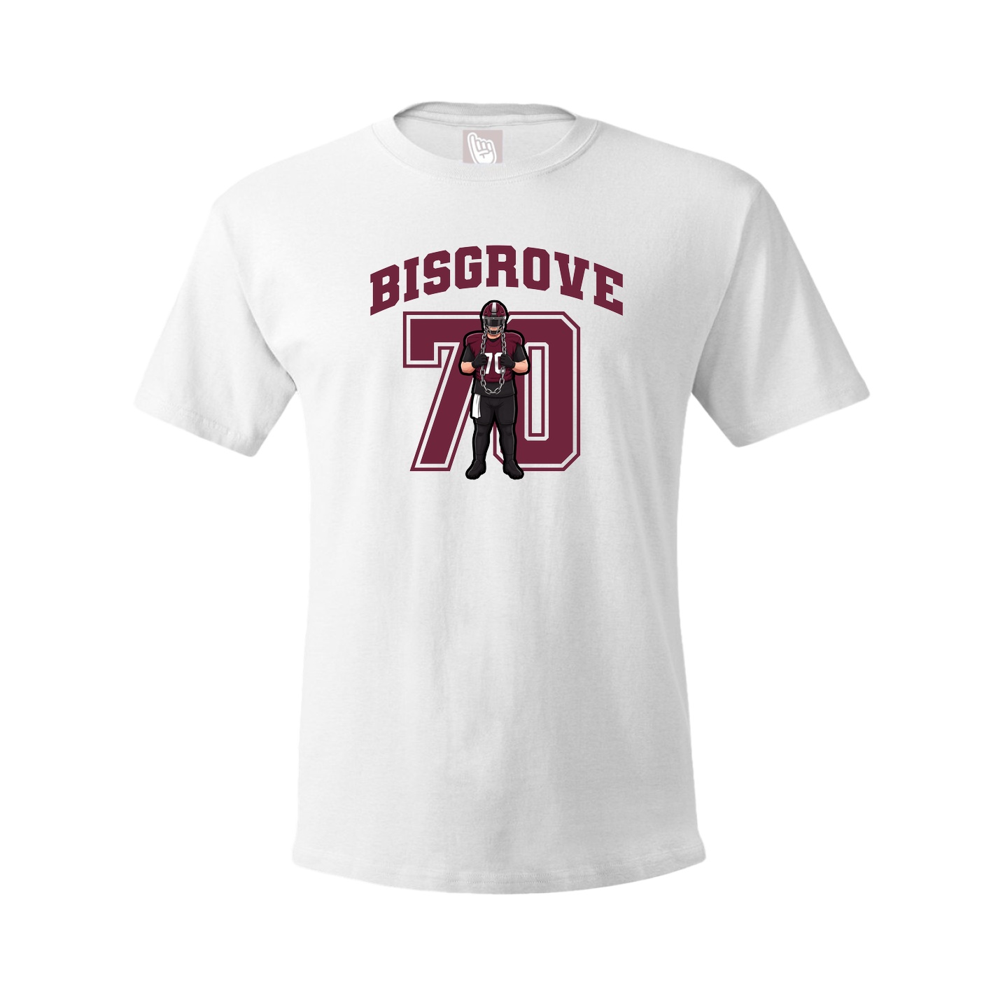 Tee — Number in White