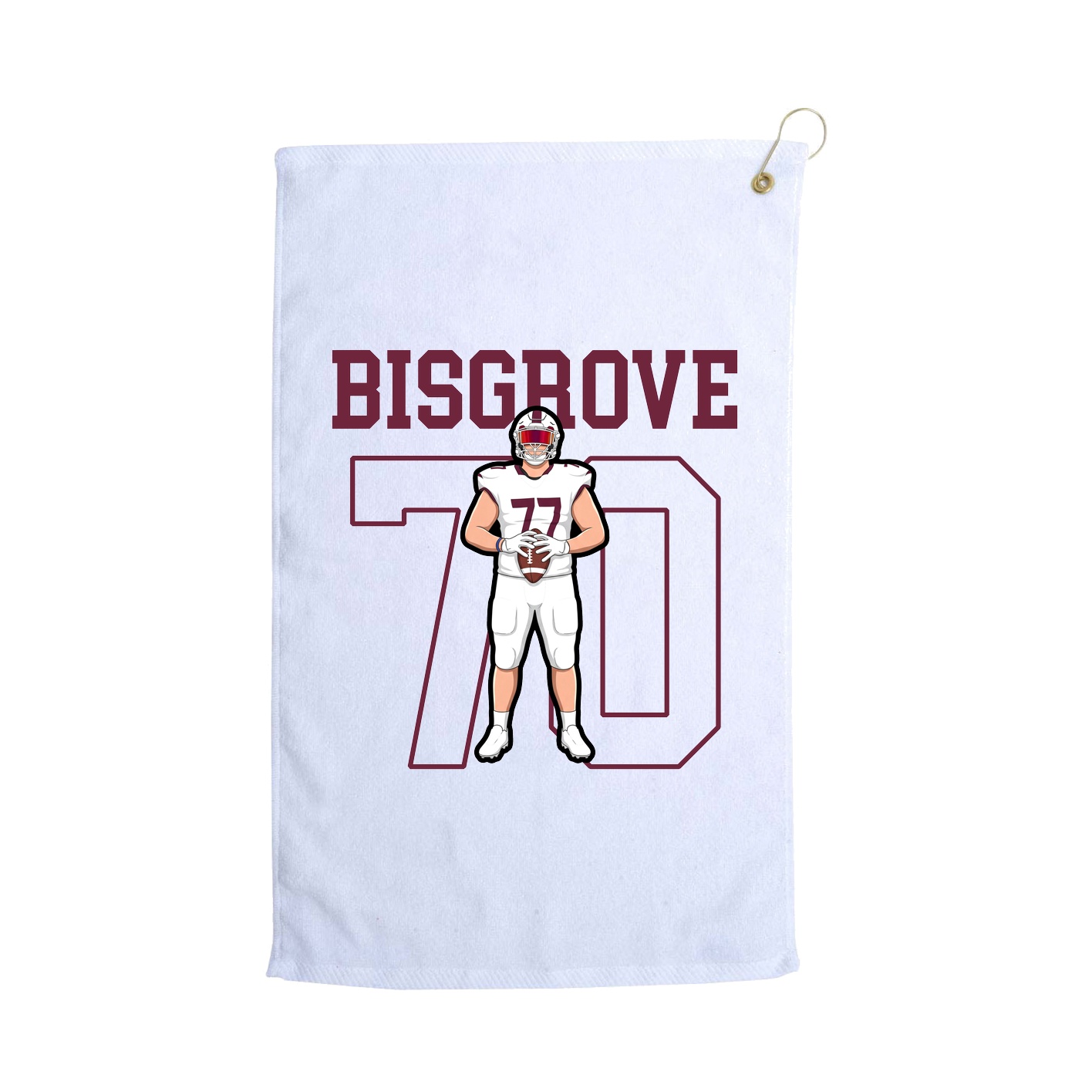 Golf Towel — Shirsey in White