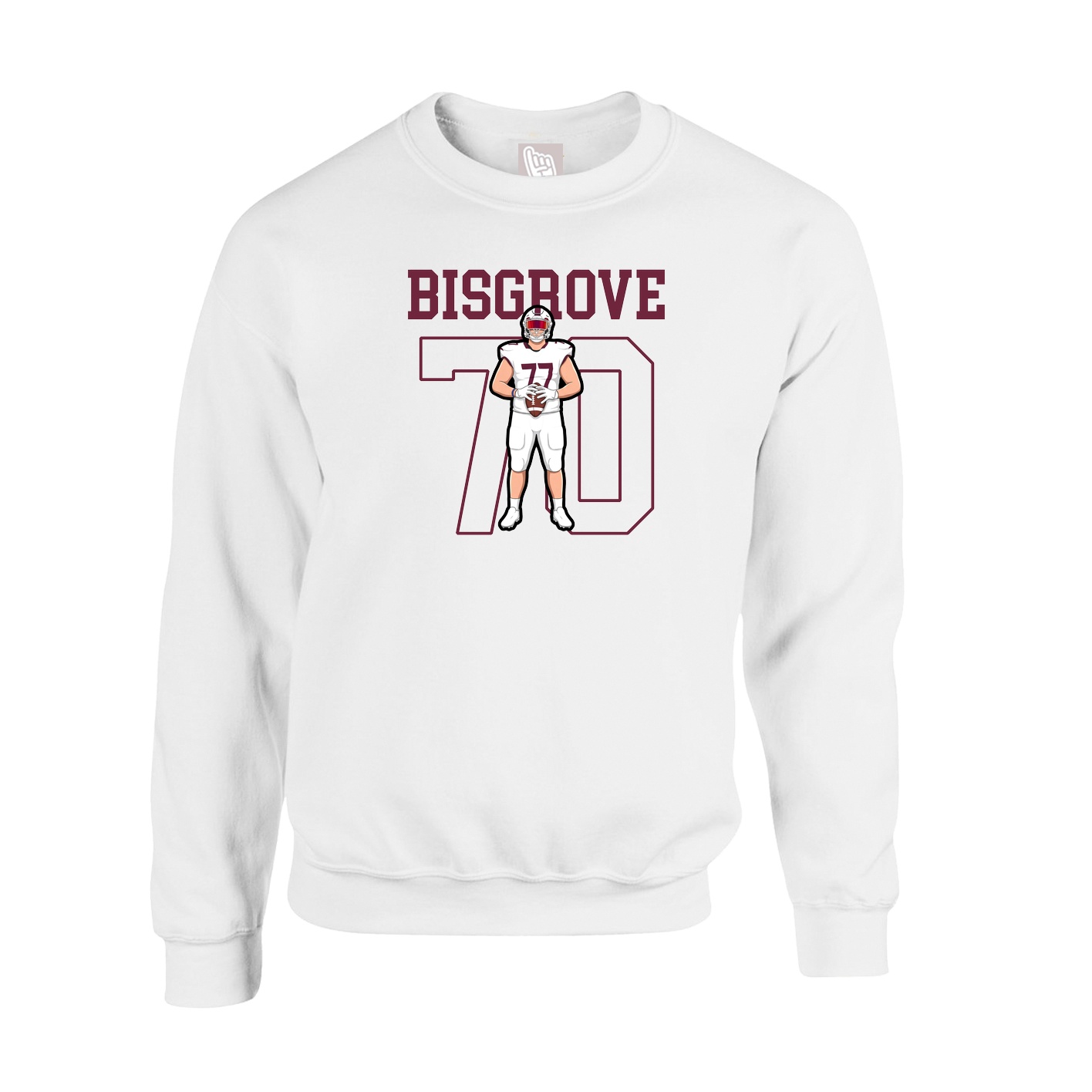 Fleece Crew — Shirsey in White