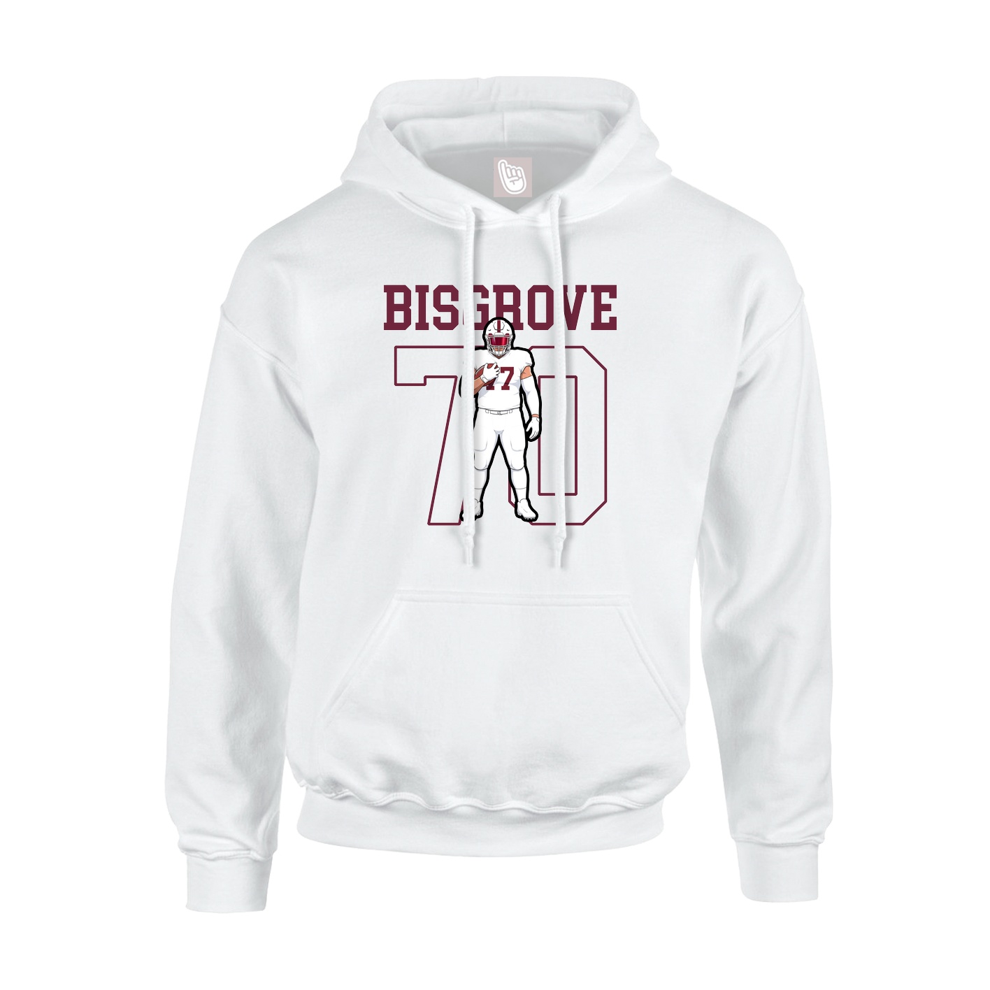 Youth Hoodie — Shirsey in White