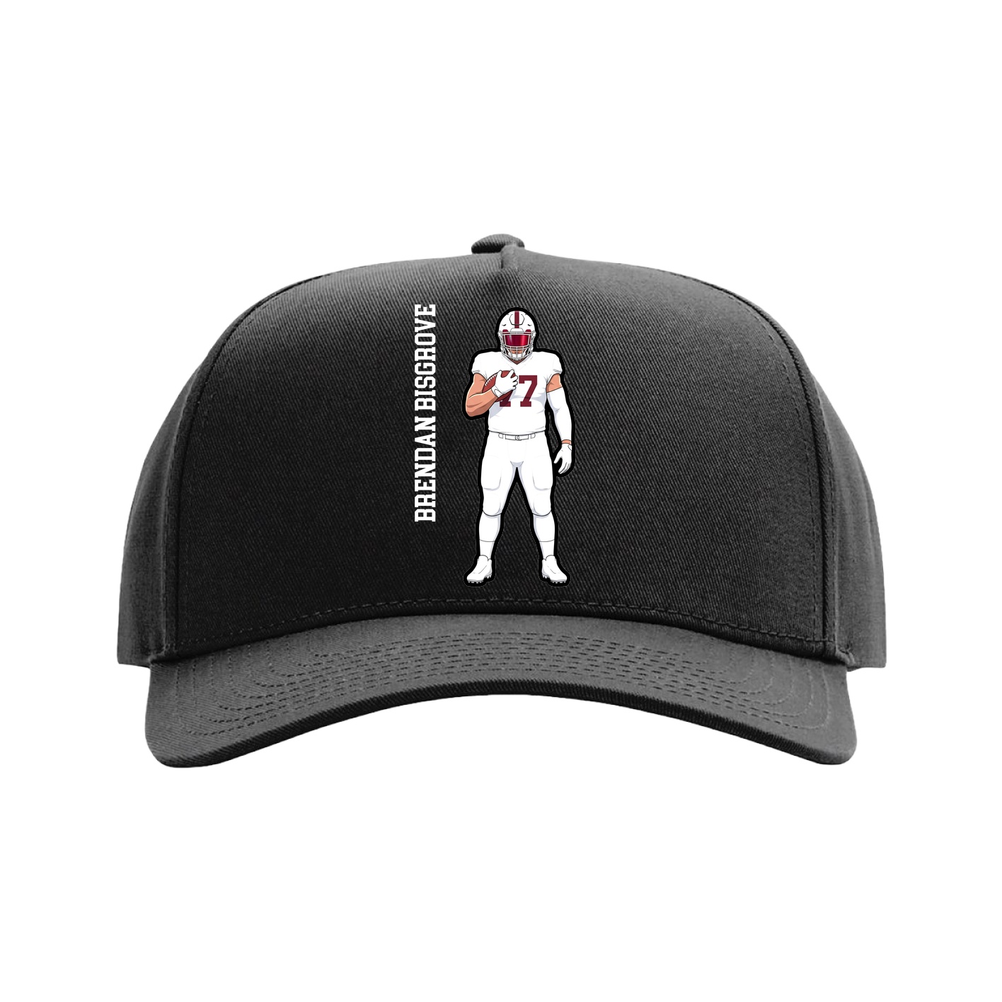 Full Fabric Five-Panel Champ Cap