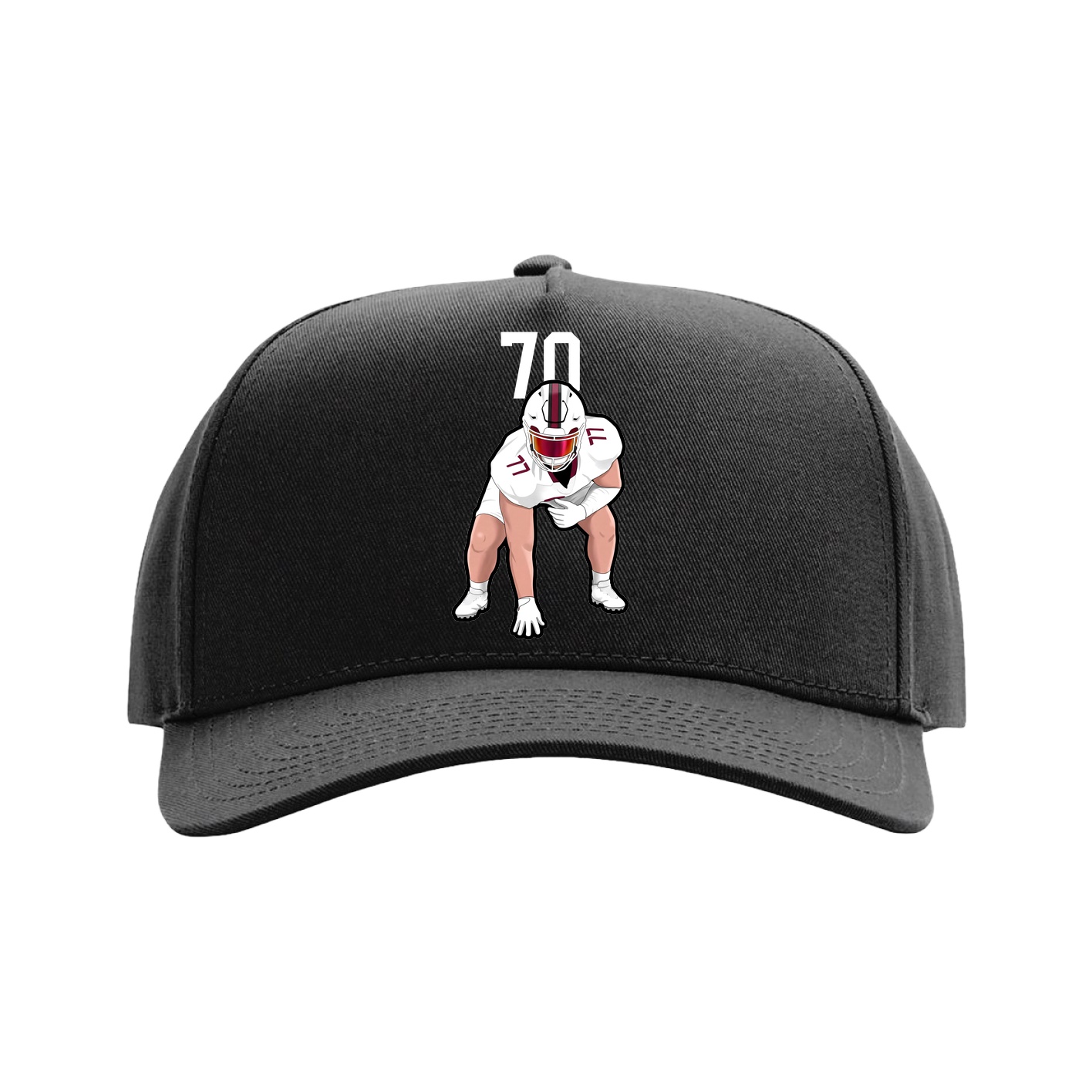 Full Fabric Five-Panel Champ Cap
