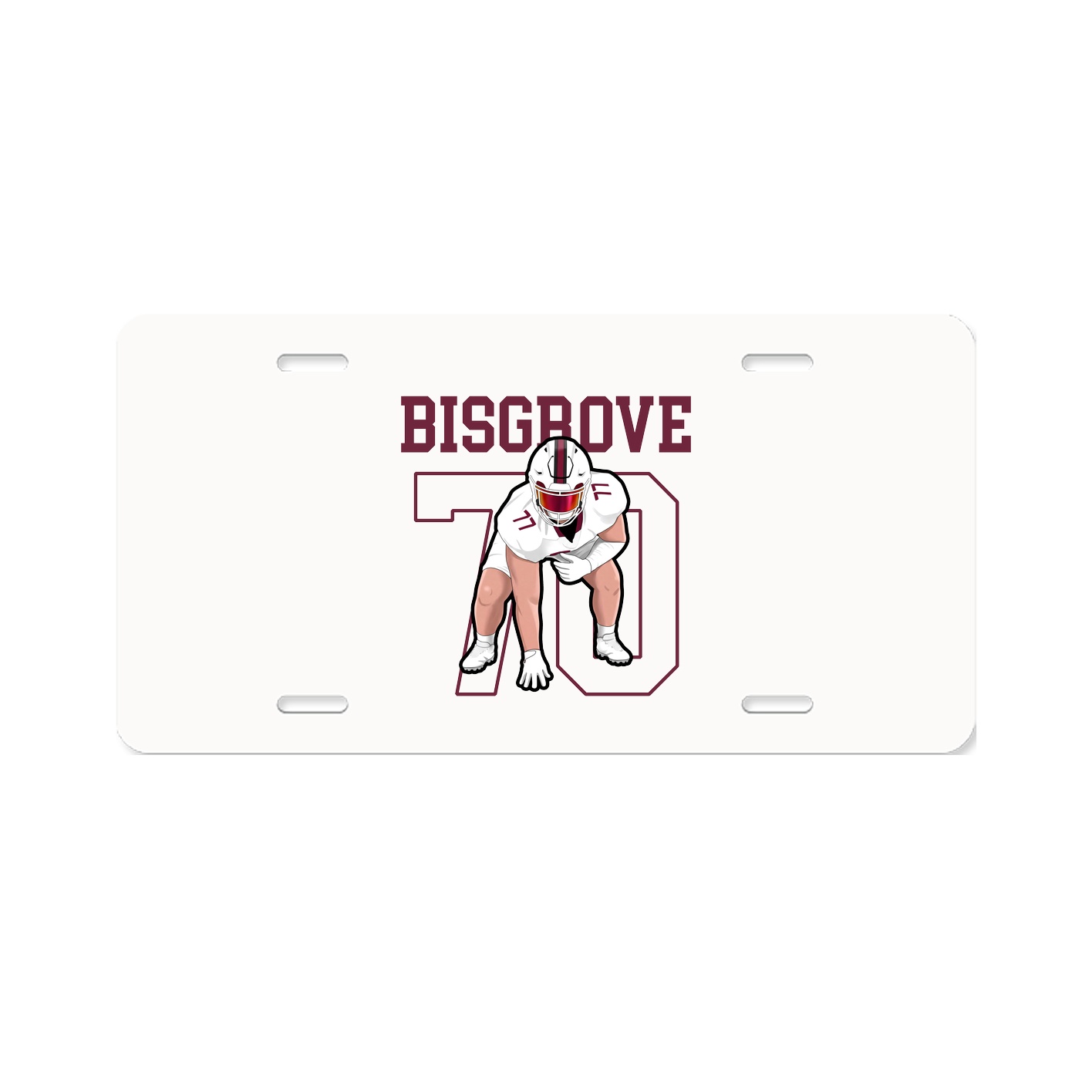 Aluminum License Plate