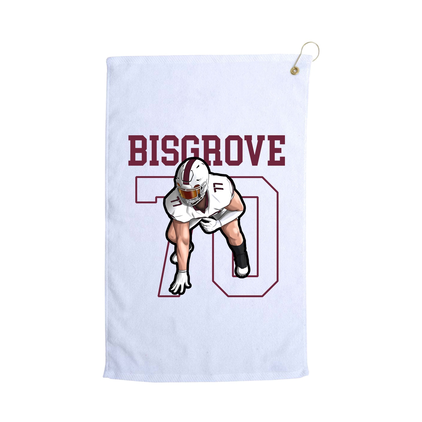Golf Towel — Shirsey in White