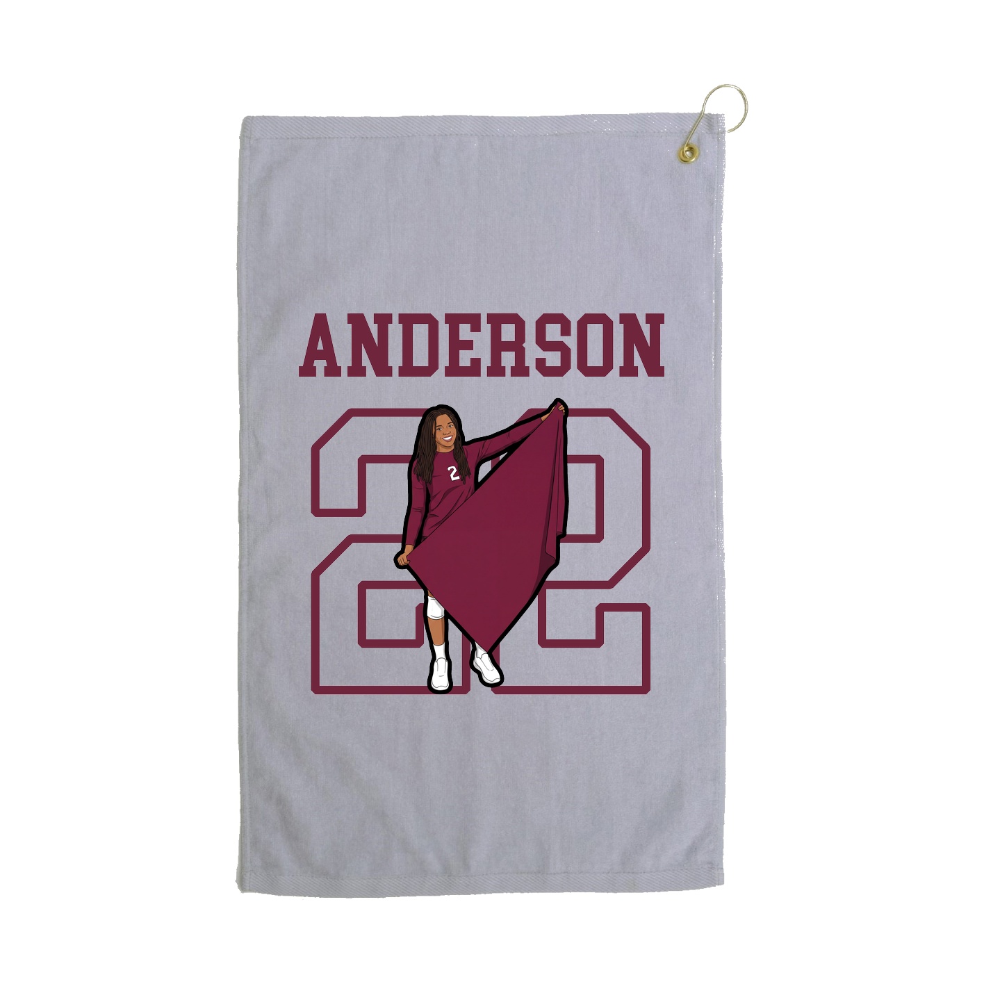Golf Towel — Shirsey in Grey