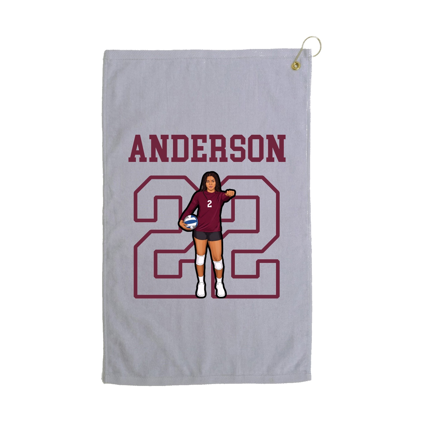Golf Towel — Shirsey in Grey