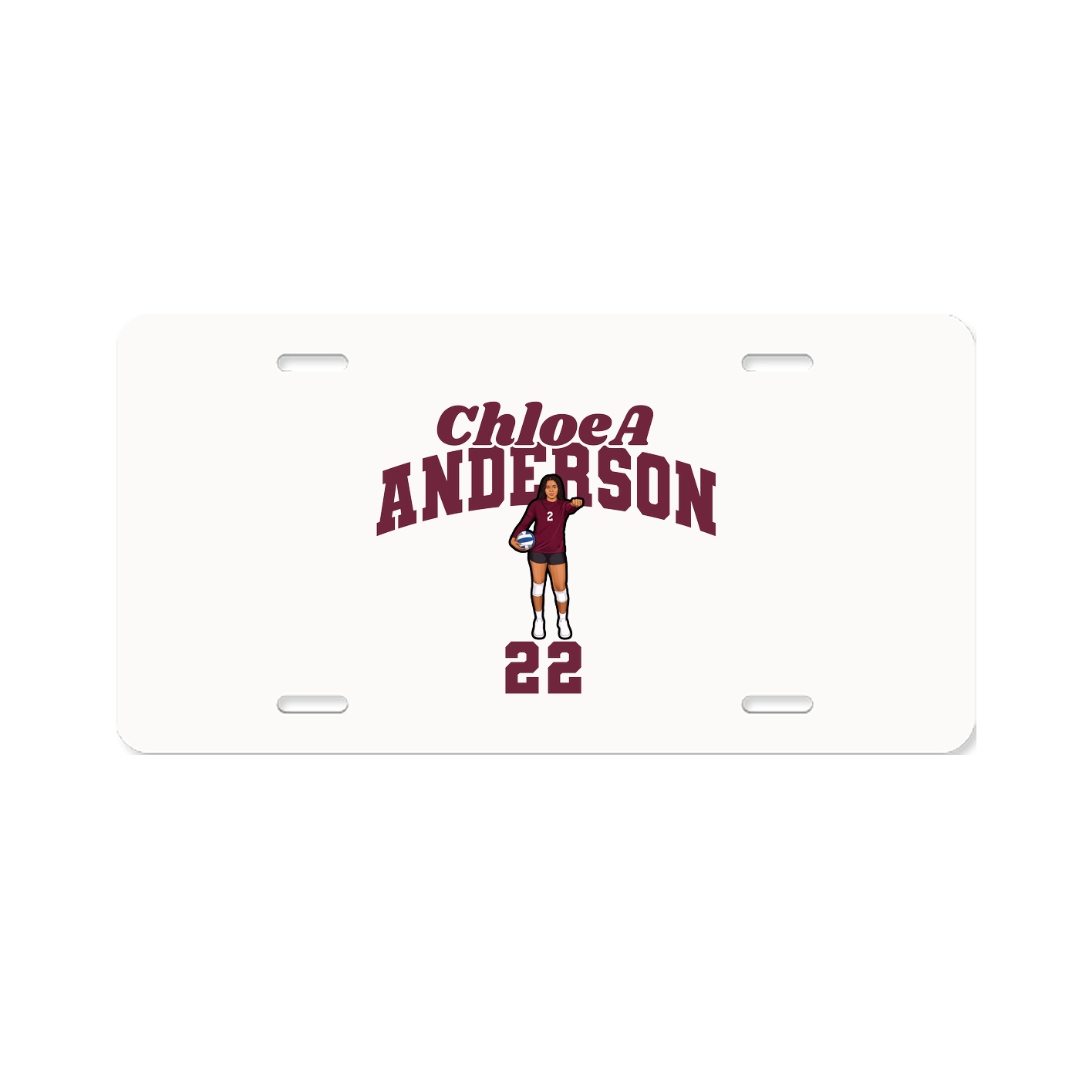 License Plate — Signature Arch in Classic