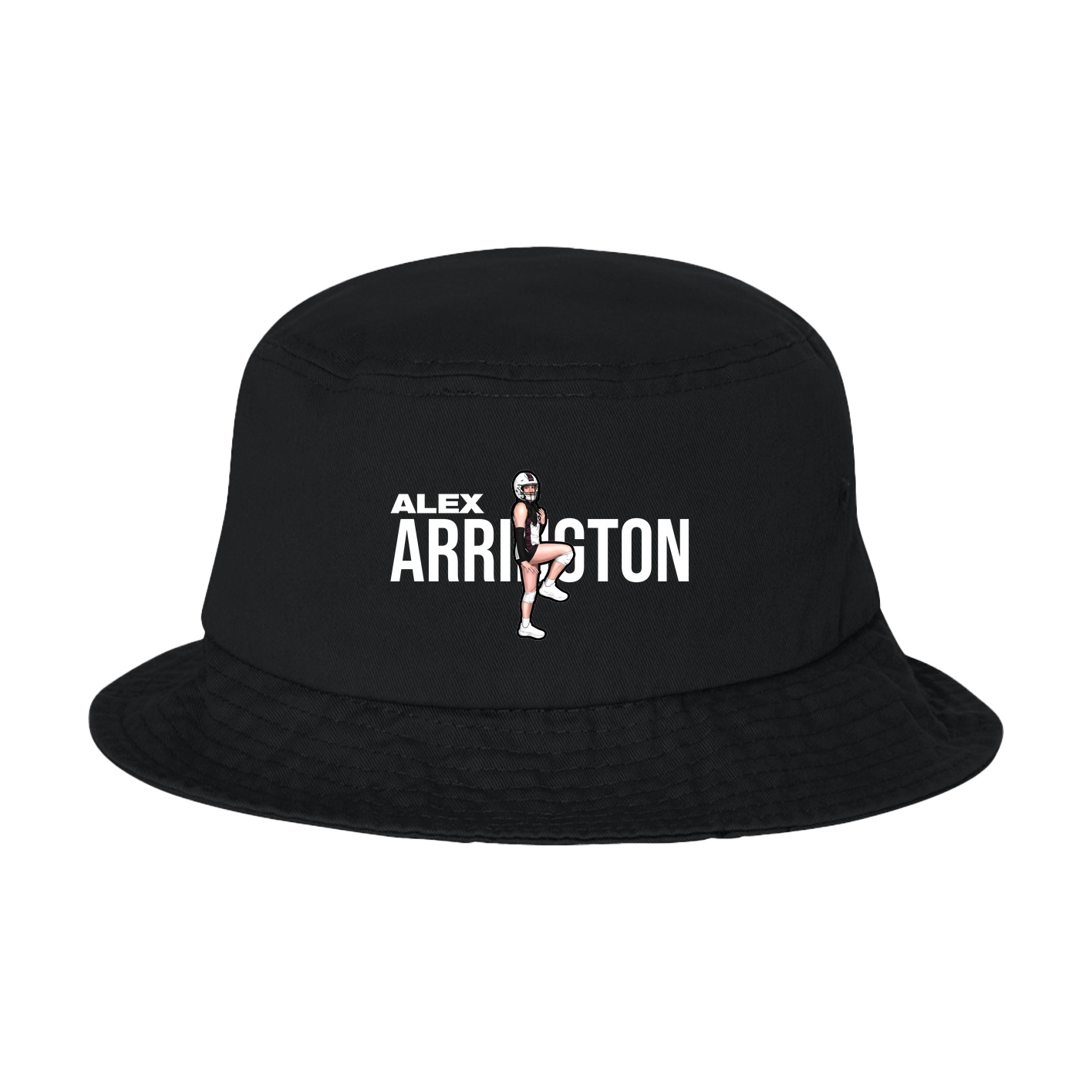 Bucket Cap — Player Name in Black