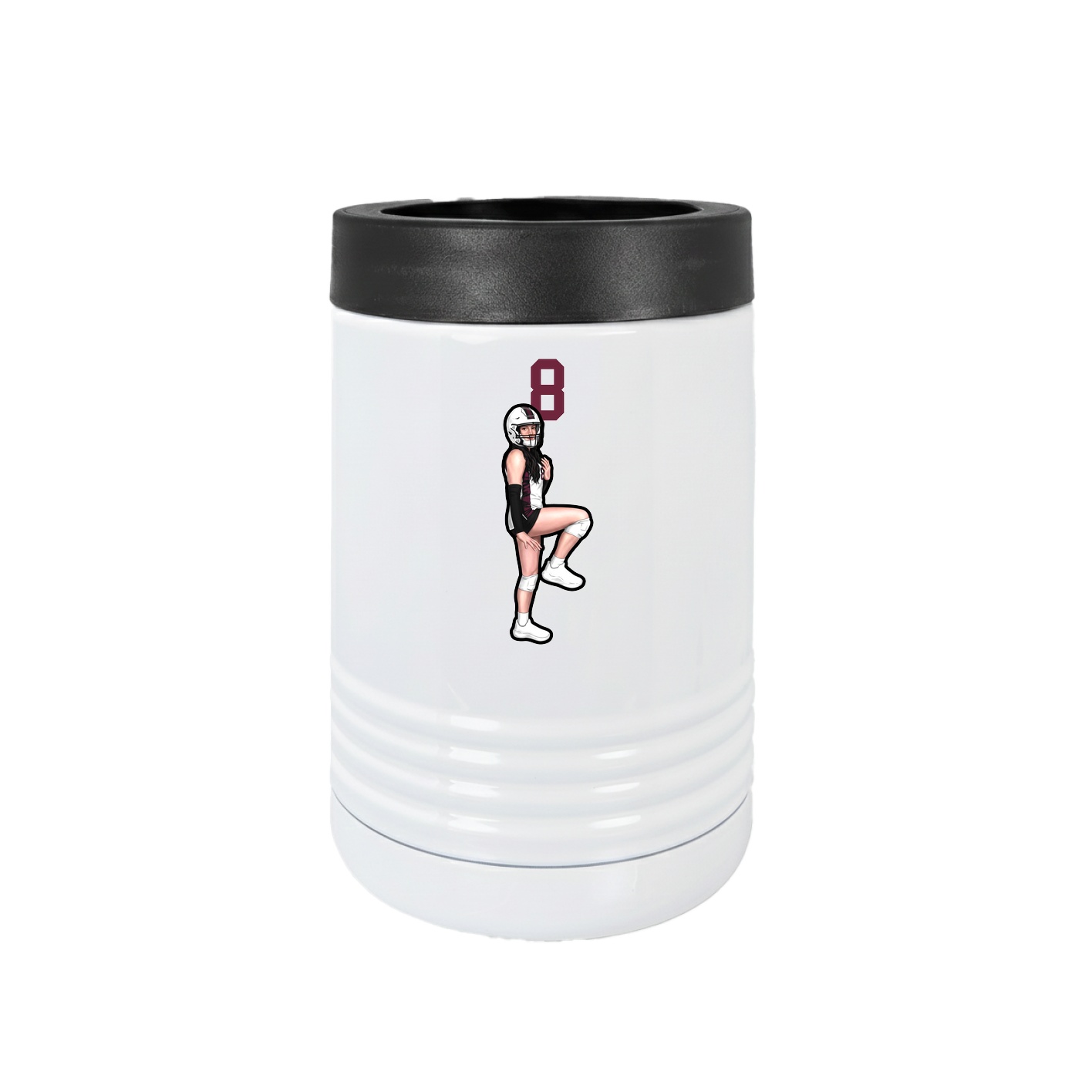 Beverage Holder — Number Top in White