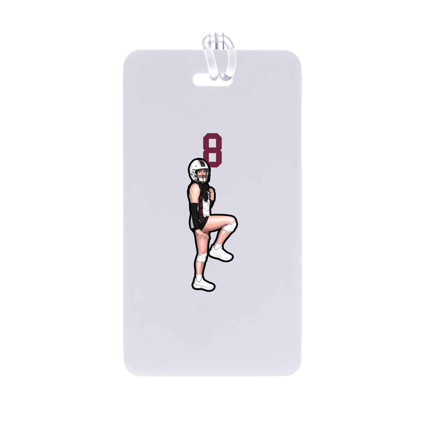 Bag Tag — Number Top in Classic