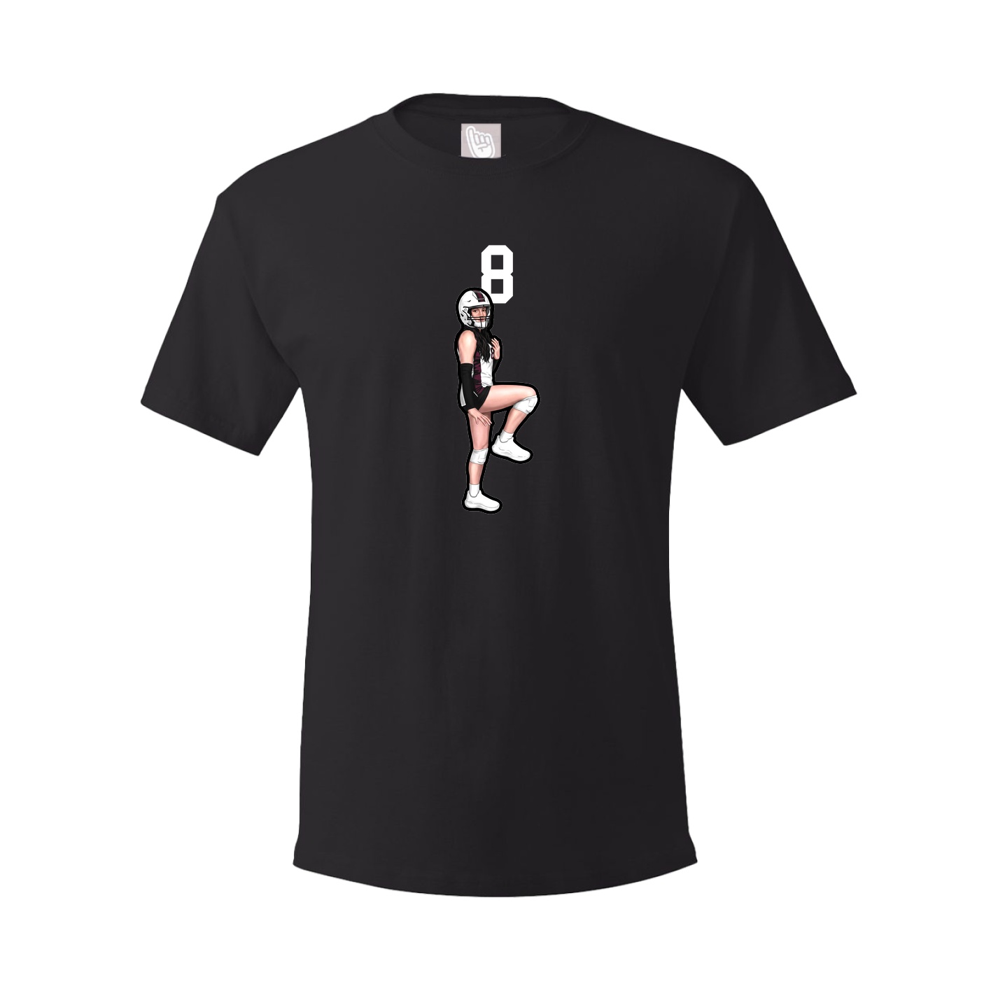 Tee — Number Top in Black