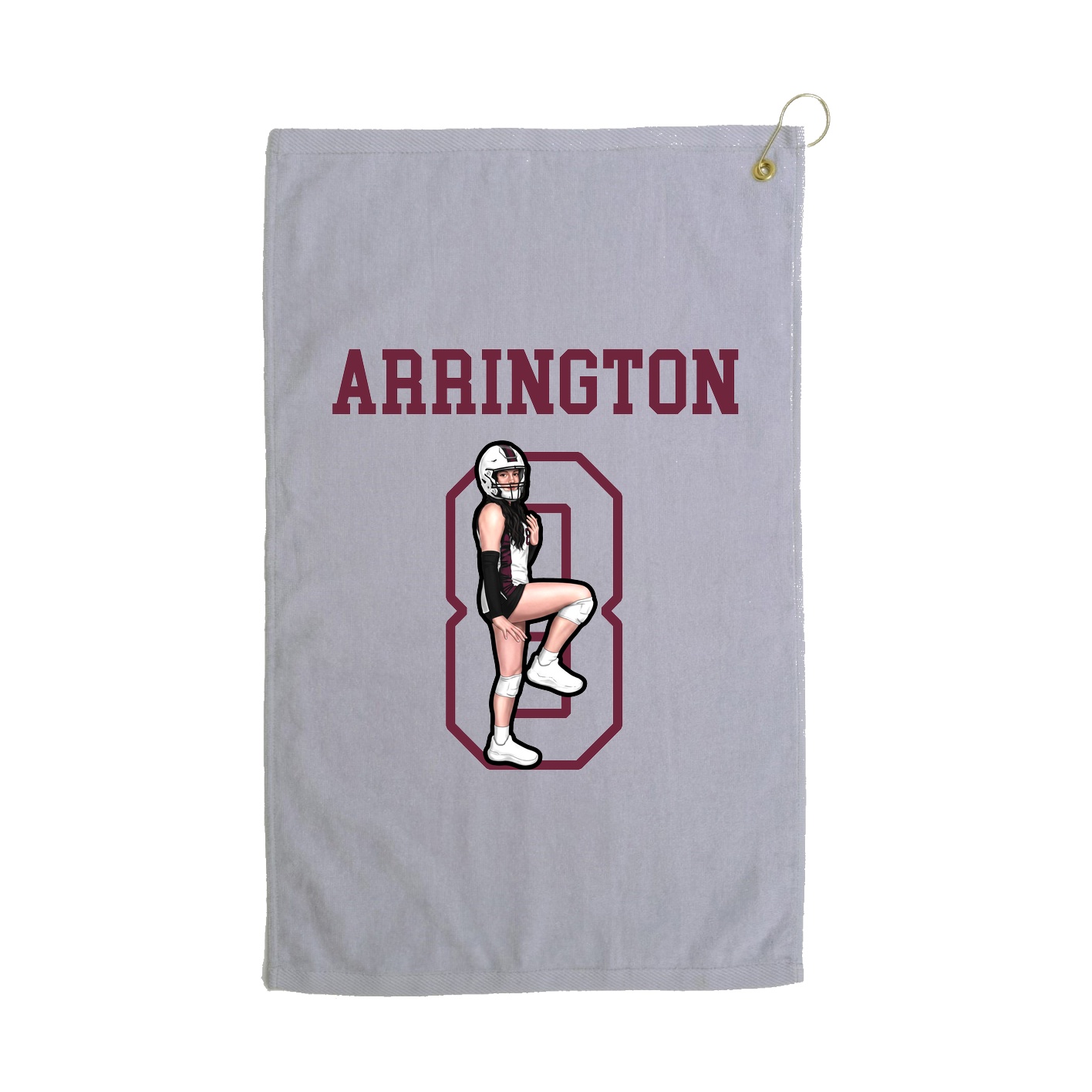 Golf Towel — Shirsey in Grey