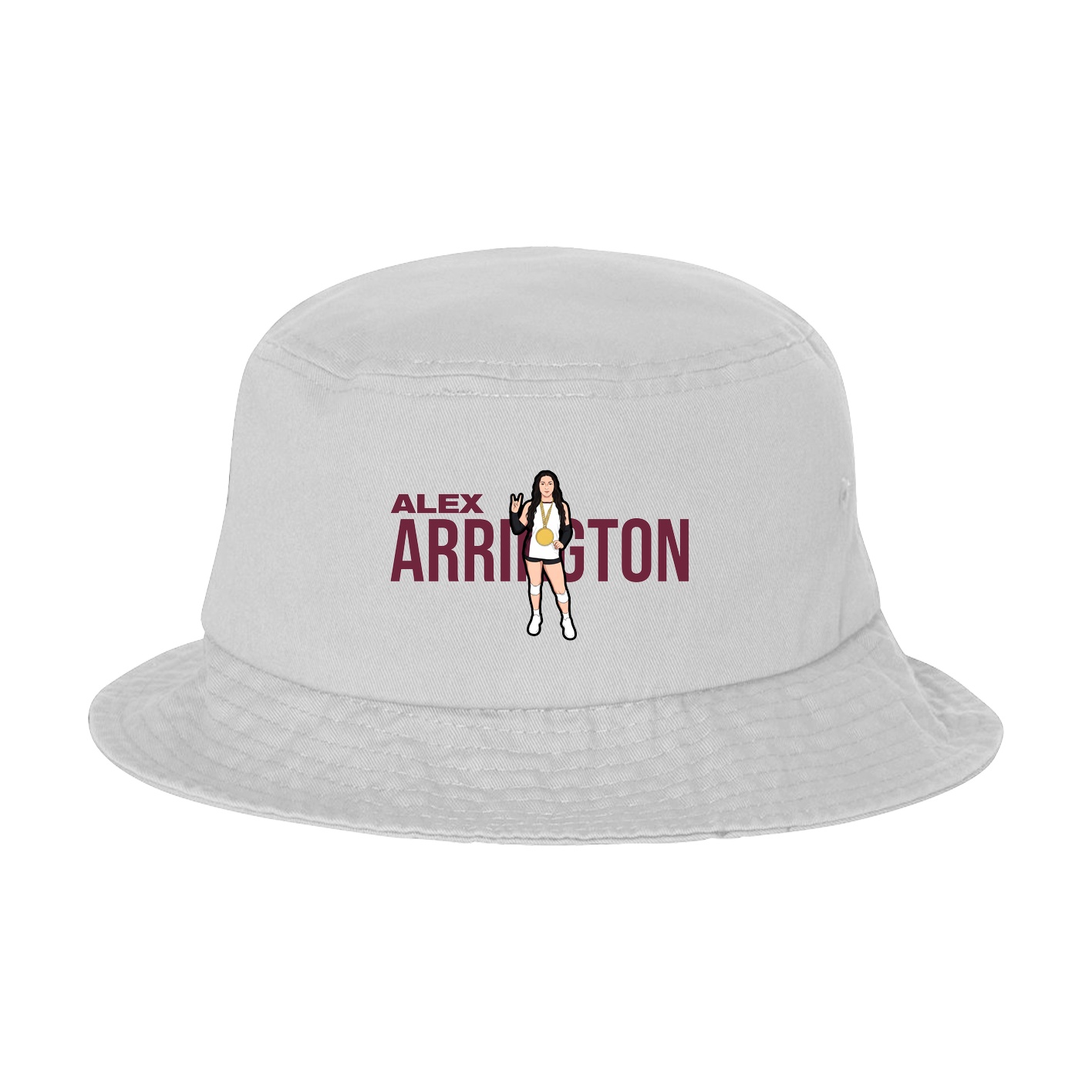 Bucket Cap — Player Name in White