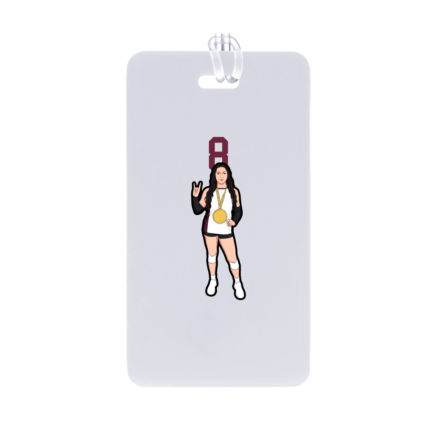 Bag Tag — Number Top in Classic