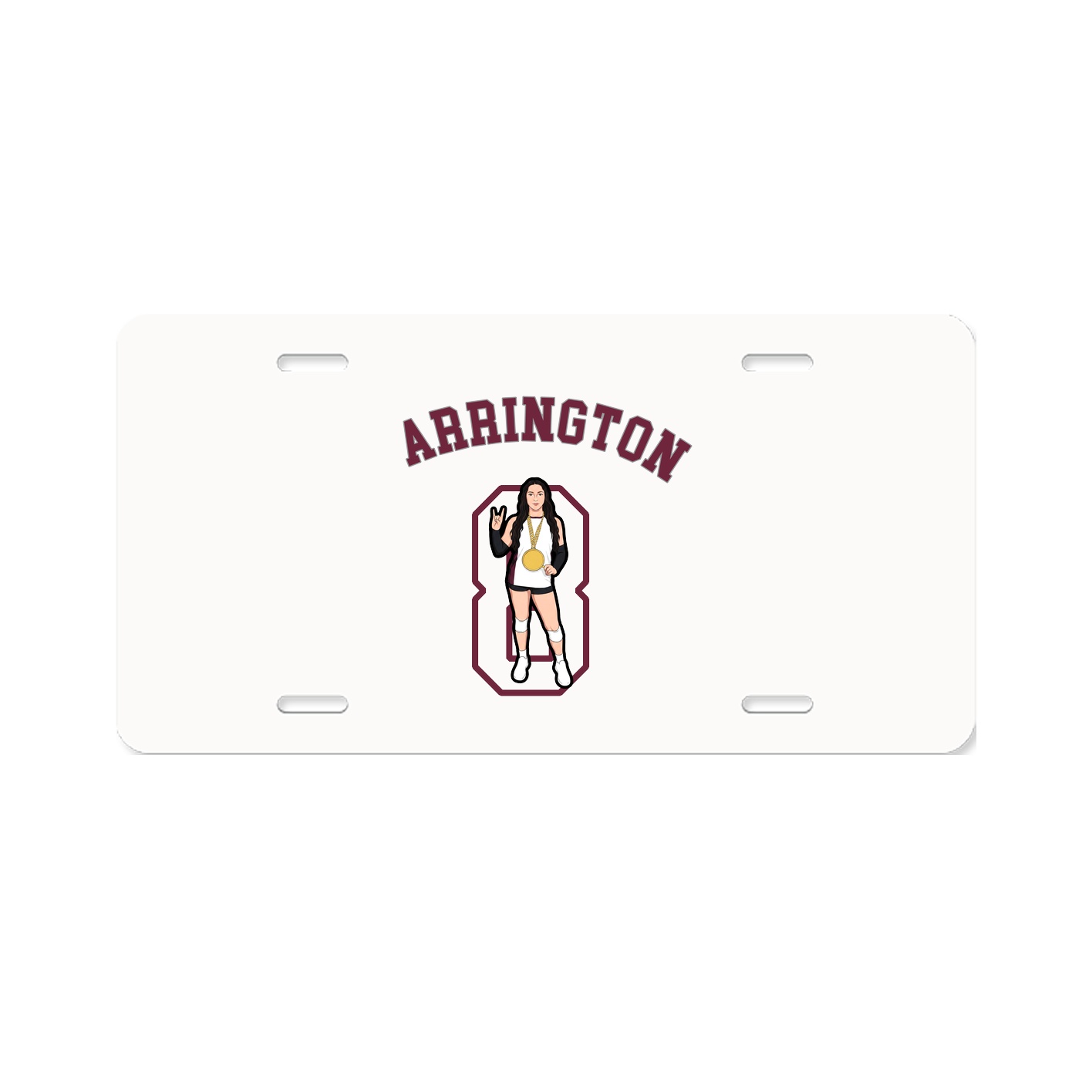 License Plate — Shirsey Arch in Classic