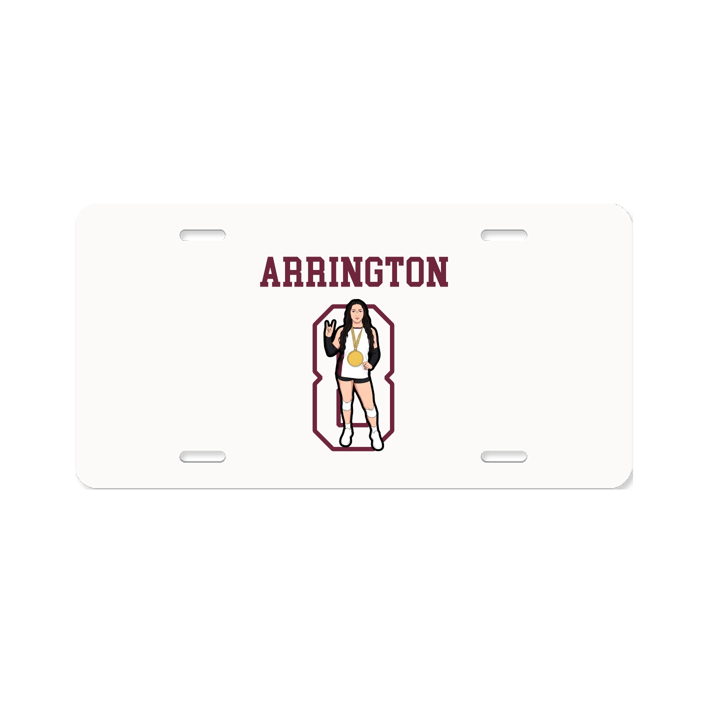 License Plate — Shirsey in Classic