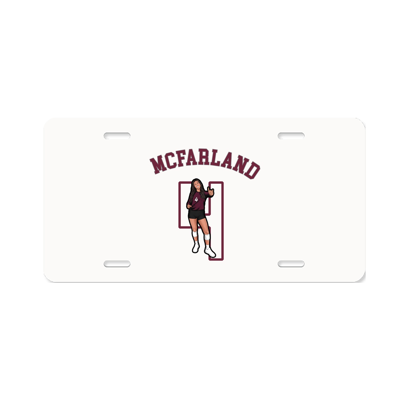 License Plate — Shirsey Arch in Classic