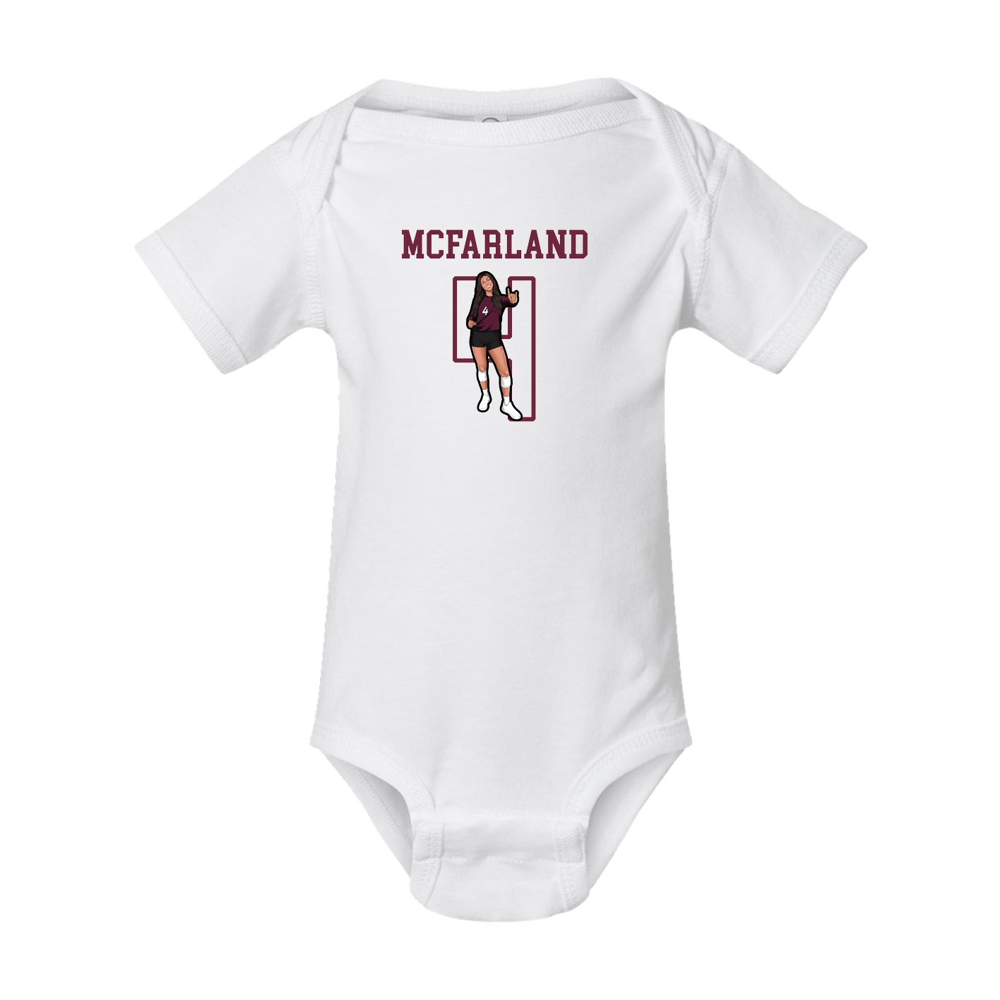 Baby Onesie — Shirsey in White